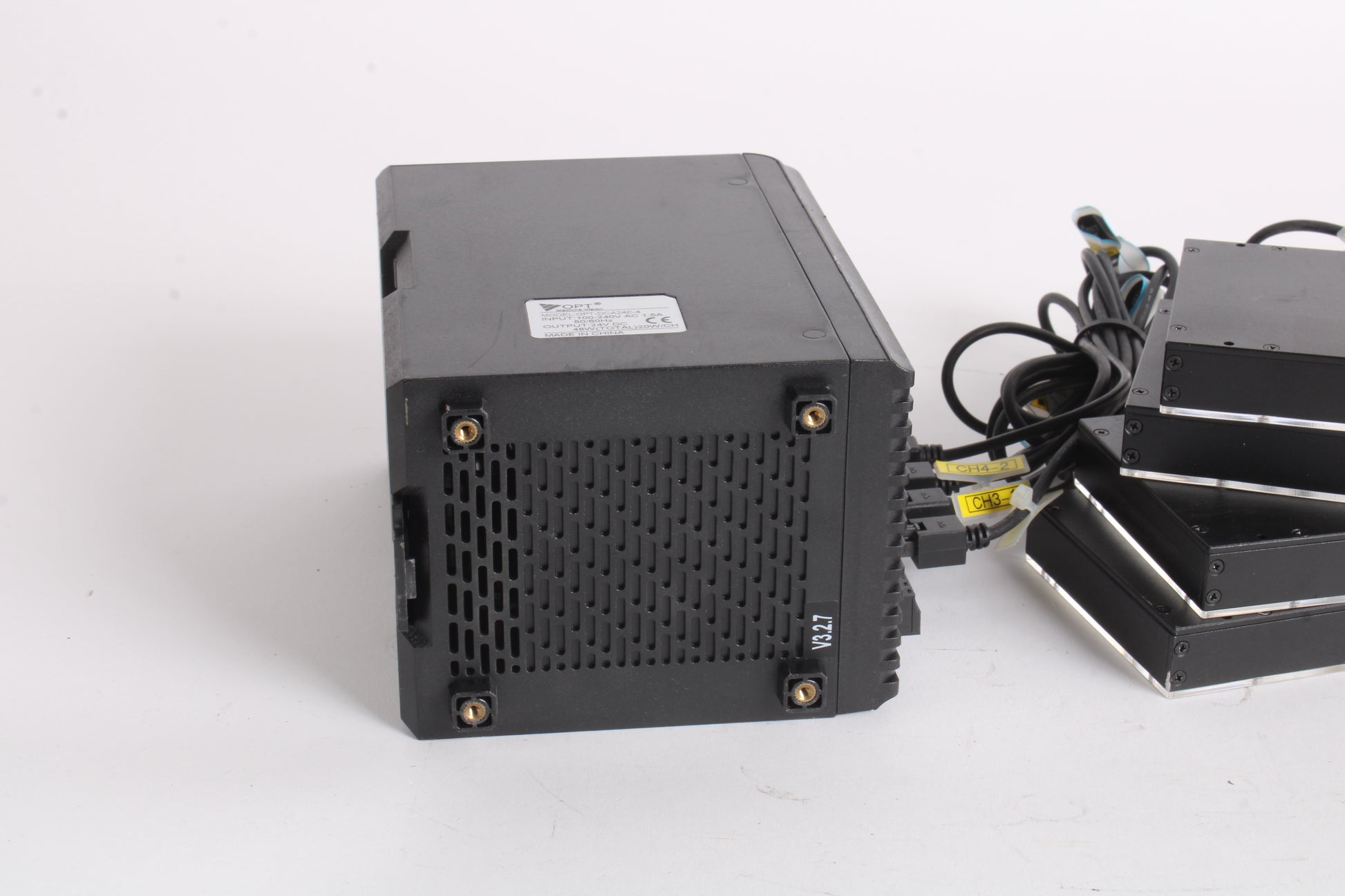 Opt Machine Vision OPT-DCA24E-4 Controller With 4x OPT-FPT12080-W LED ...