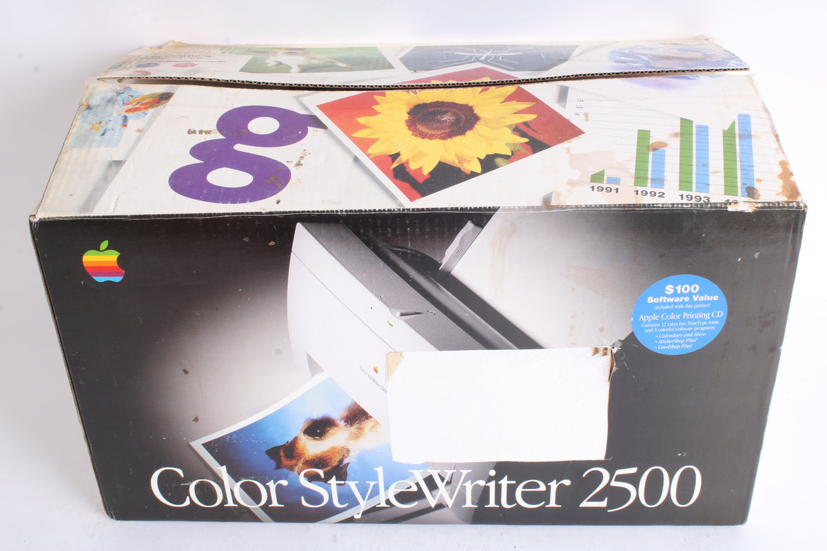 Color Stylewriter Local Talk Module Apple Color StyleWriter 2500 M4236LL/A Inkjet Printer - Vintage – NTC Tech
