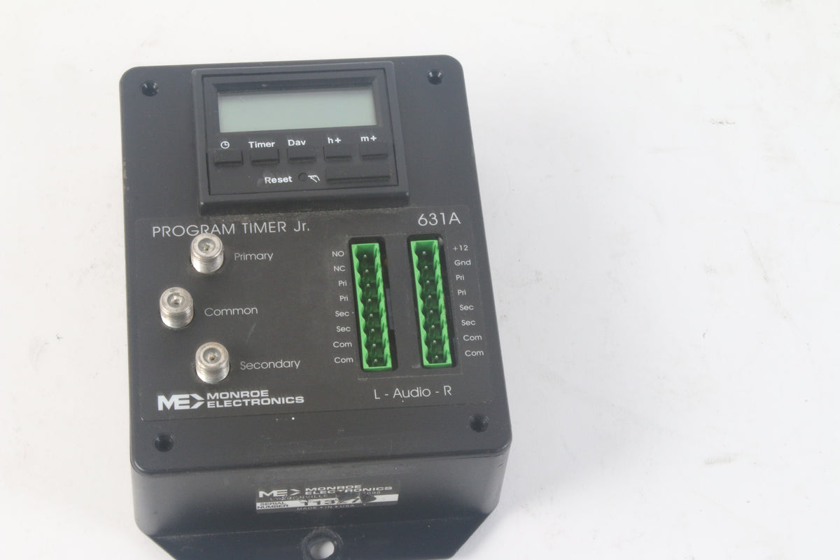R831 Program Timer Monroe 631A Program Timer Jr. 70 dBmV @ 100 MHz. 100-240 – NTC Tech