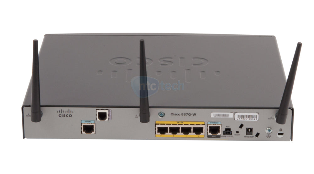 Cisco 887 Integrated Services Router CISCO887GW - CISCO887GW-GN-A-K9 ...