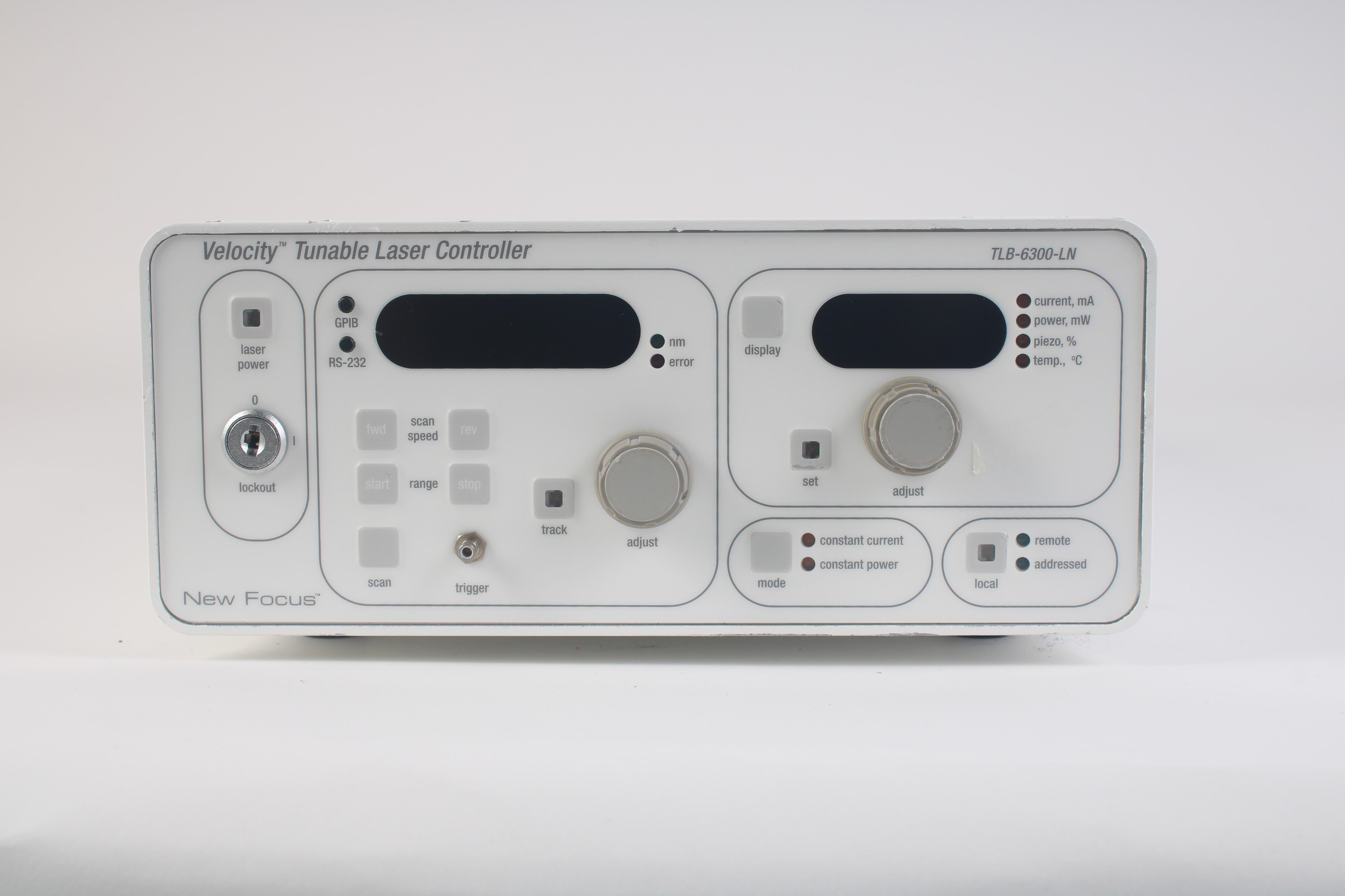 New Focus TLB-6300-LN Tunable Laser Controller - No Key – NTC Tech