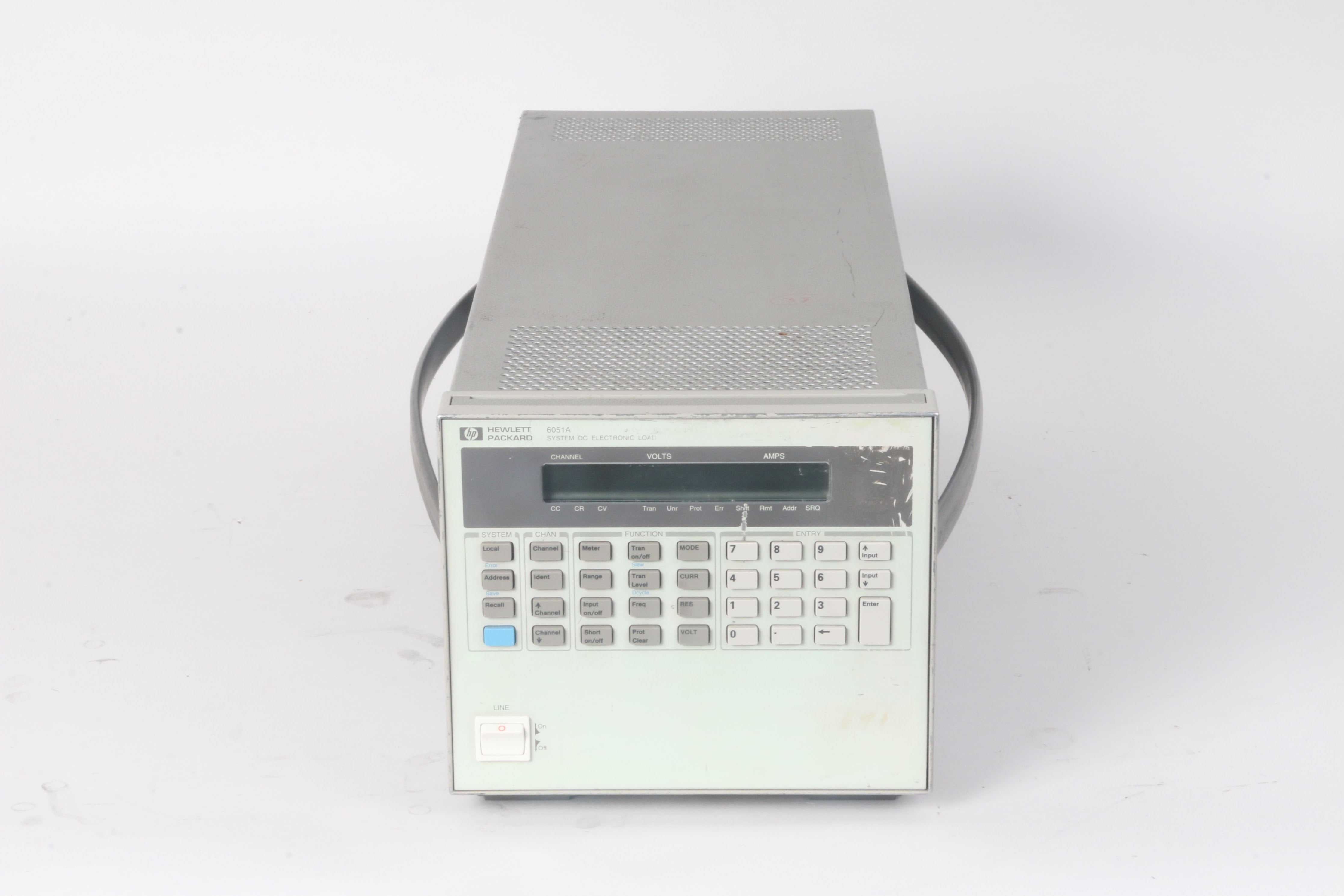 HP 6051A DC Electronic Load Mainframe With 2x 60501B 60V / 30A 150W ...
