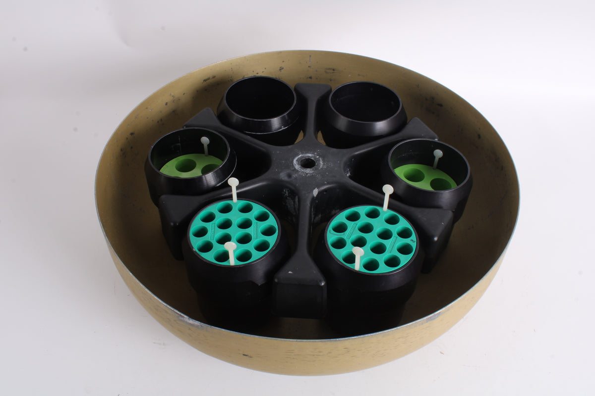 Bucket And Rope Rotor Beckman JS-4.2 Swinging-Bucket Aluminum Rotor W/ Buckets and Inserts ...