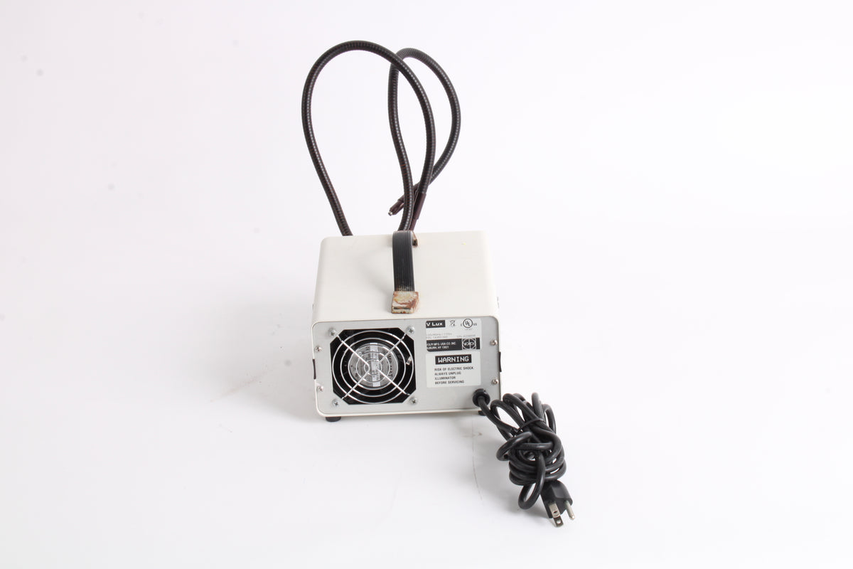 Source Light Model 1000 Volpi V-LUX 1000 Microscope Light Source Illuminator W/ Dual Gooseneck ...
