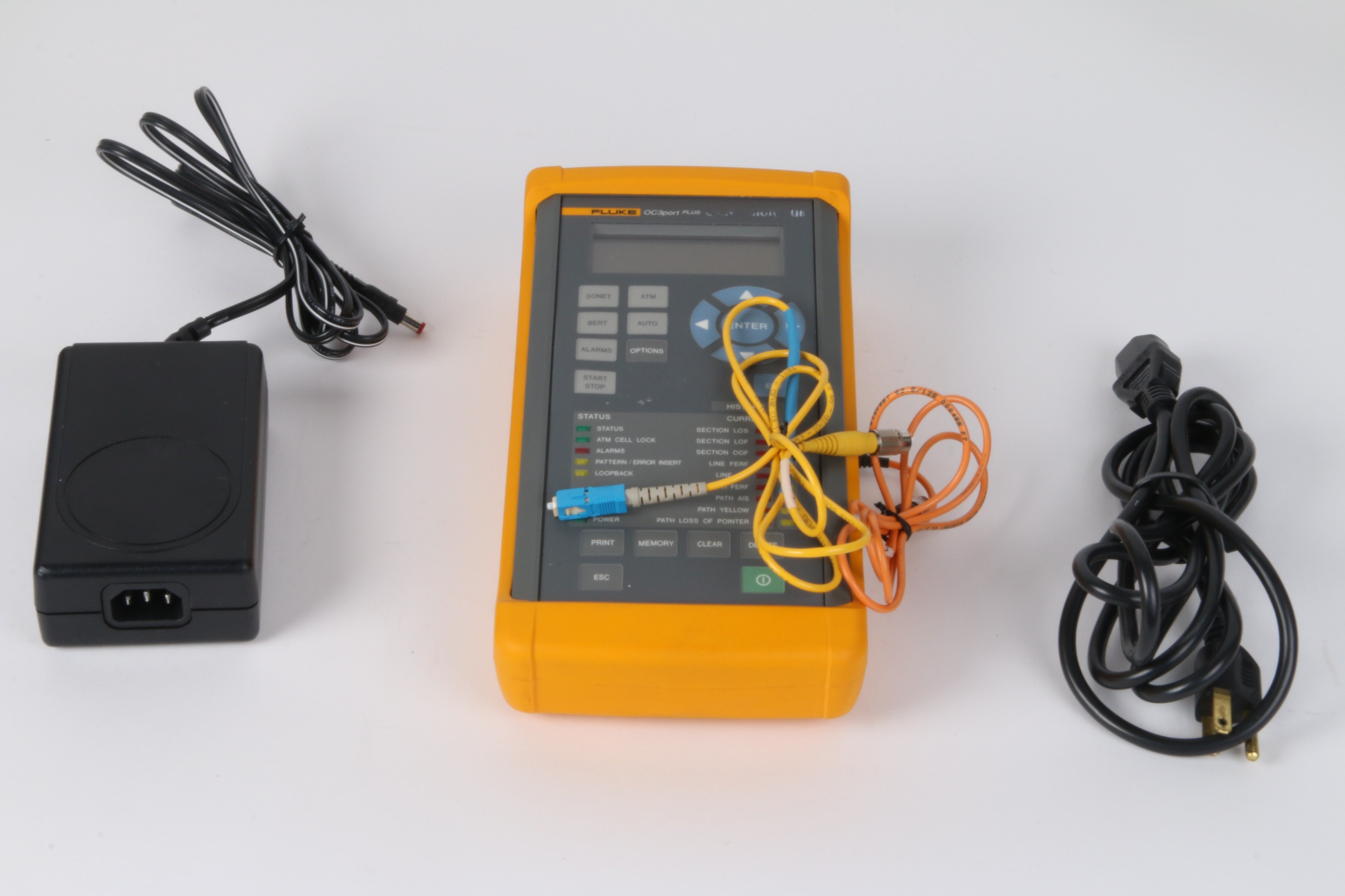 Fluke OC3-P1S OC3port Plus Handheld ATM Tester OC3/ATM Network Analyze ...