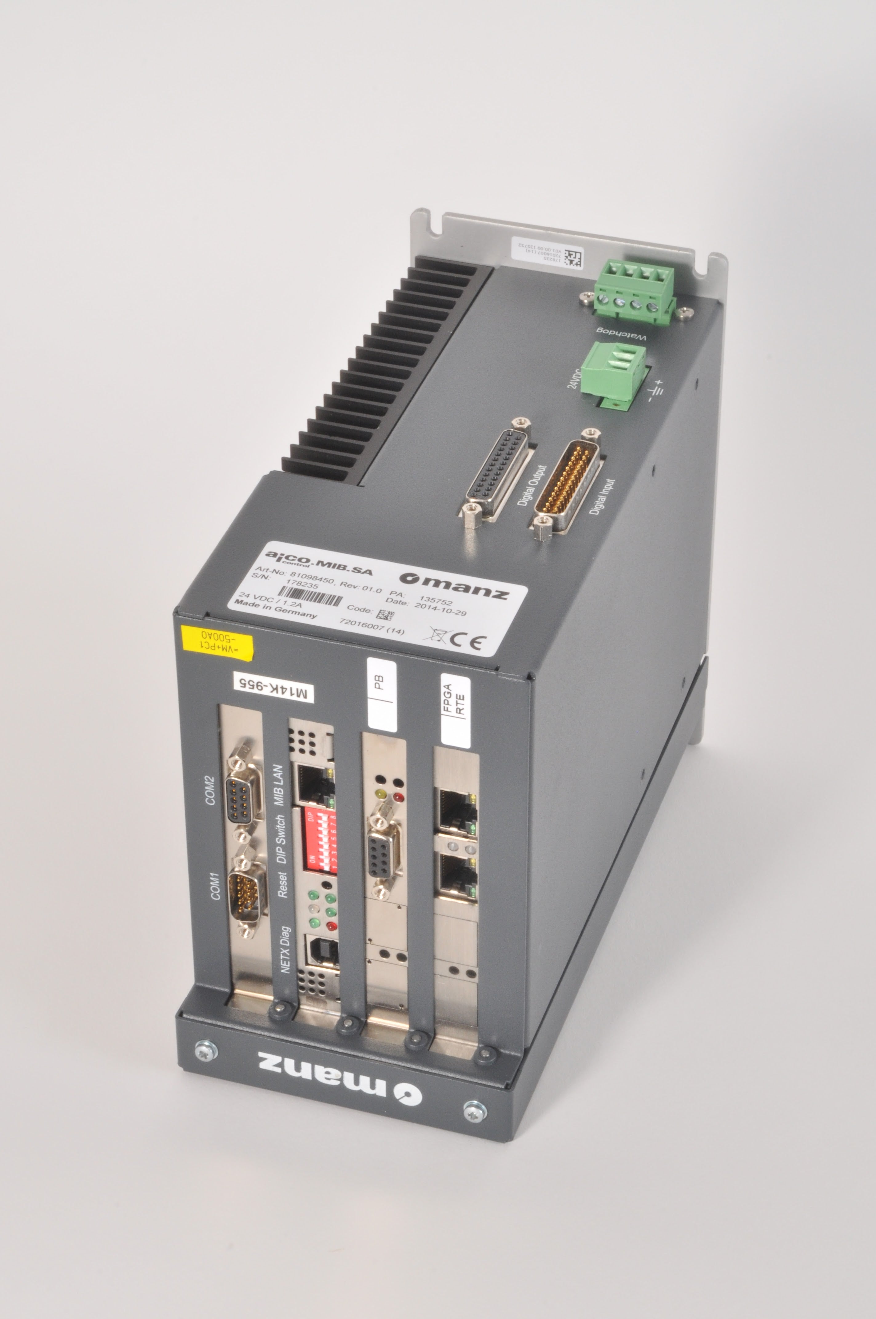 Manz Stack Machine Manz Aico.MIB.SA Robot and Machine Controller - 81098450 – NTC Tech