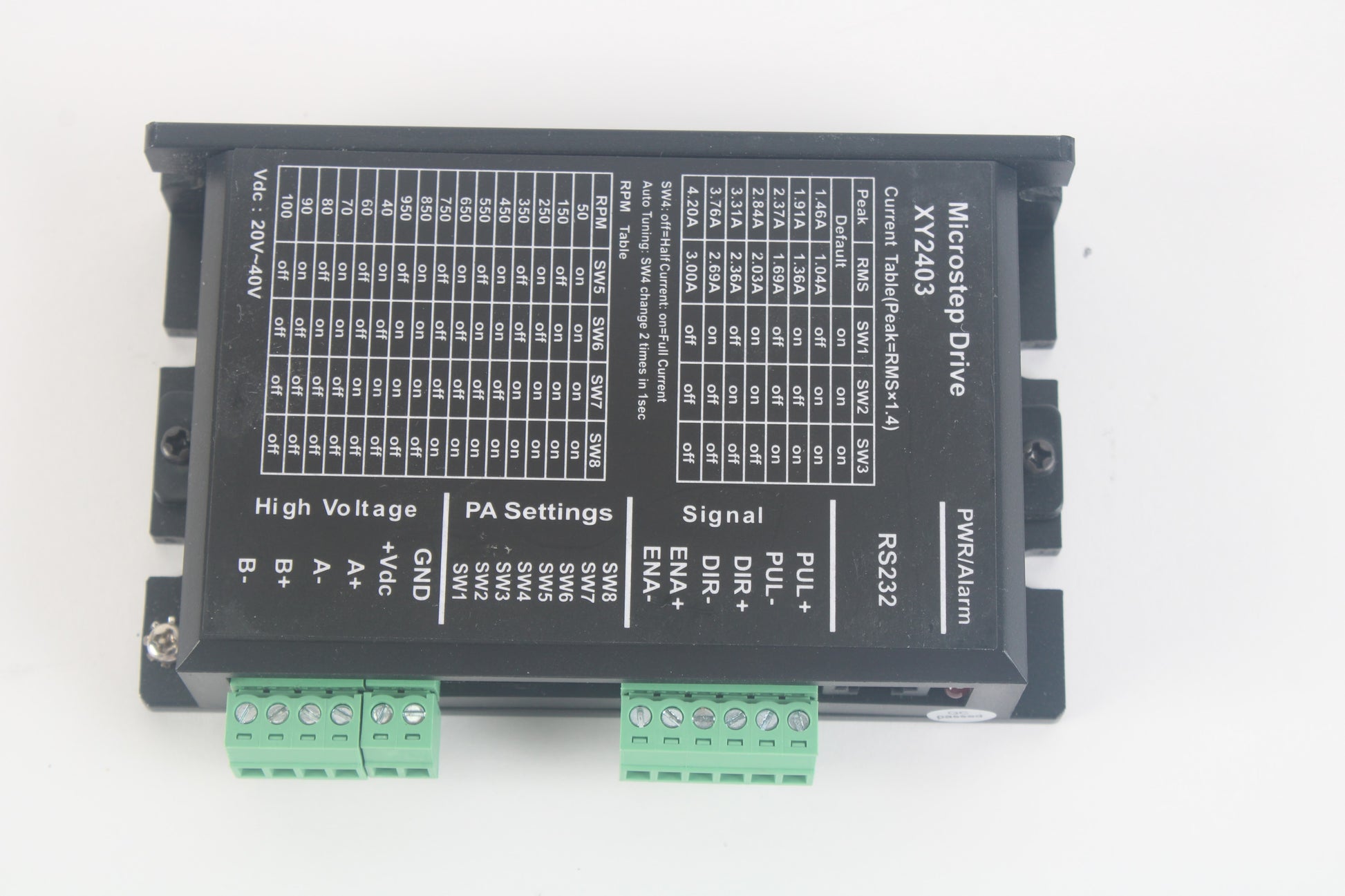 XY2403 Microstep Drive – NTC Tech