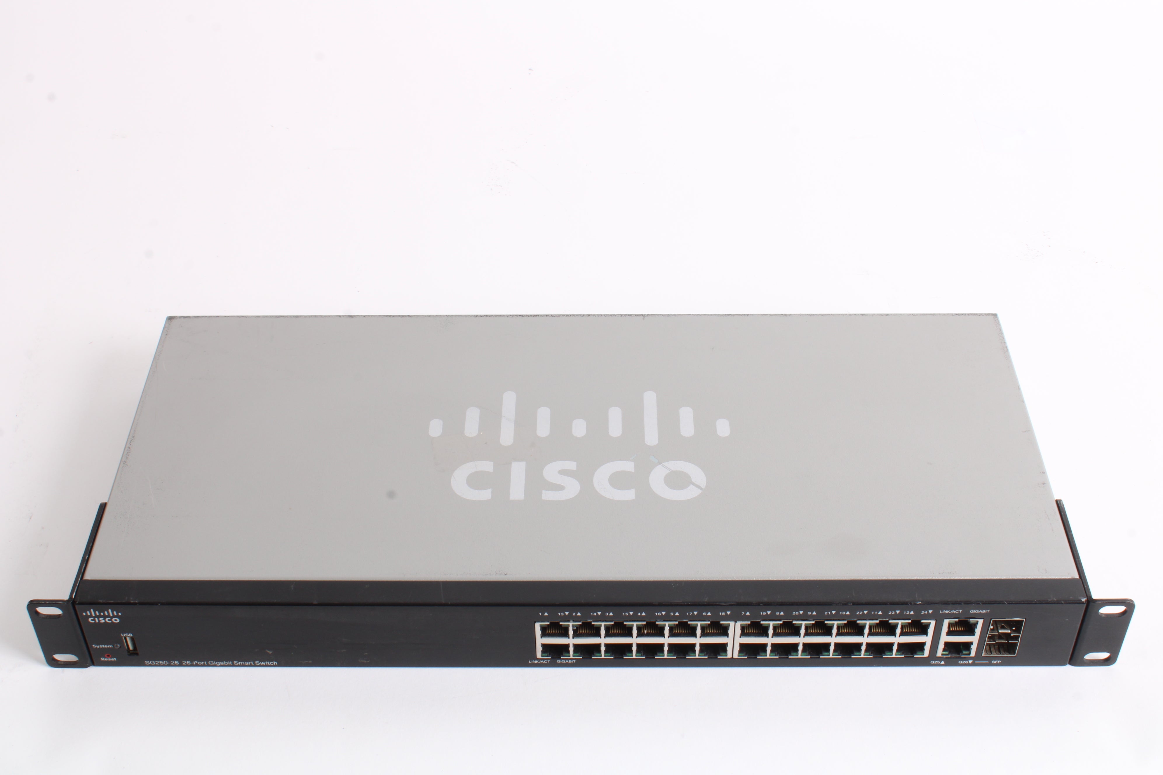 Cisco SG250-26 26-Port Gigabit Smart Switch With Rack Ears – NTC Tech