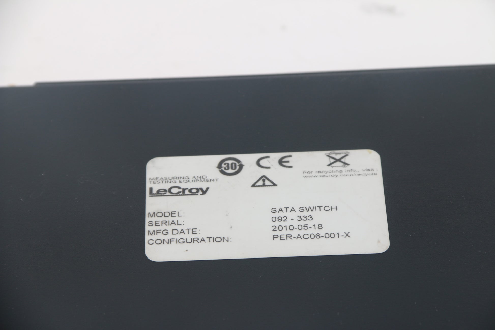 LeCroy Sata Switch PER-AC06-001-X – NTC Tech