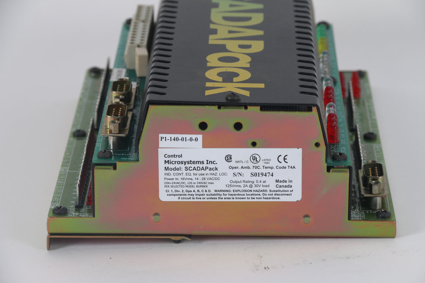 Control Microsystems SCADAPack PLC Controller P1-104-01-0-0 – NTC Tech