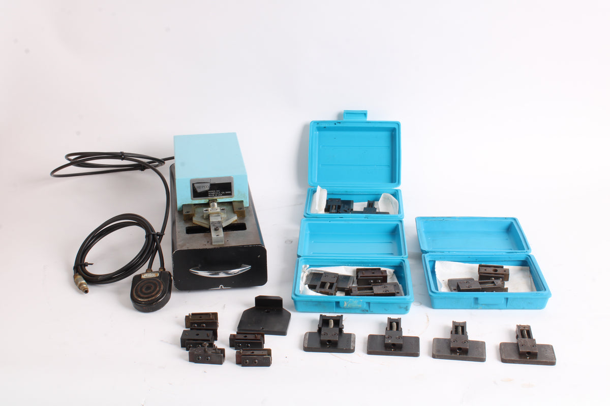 Hepco Machine Hepco 3000-2 Manual Lead Forming and Cutting Machine With Dies – NTC Tech
