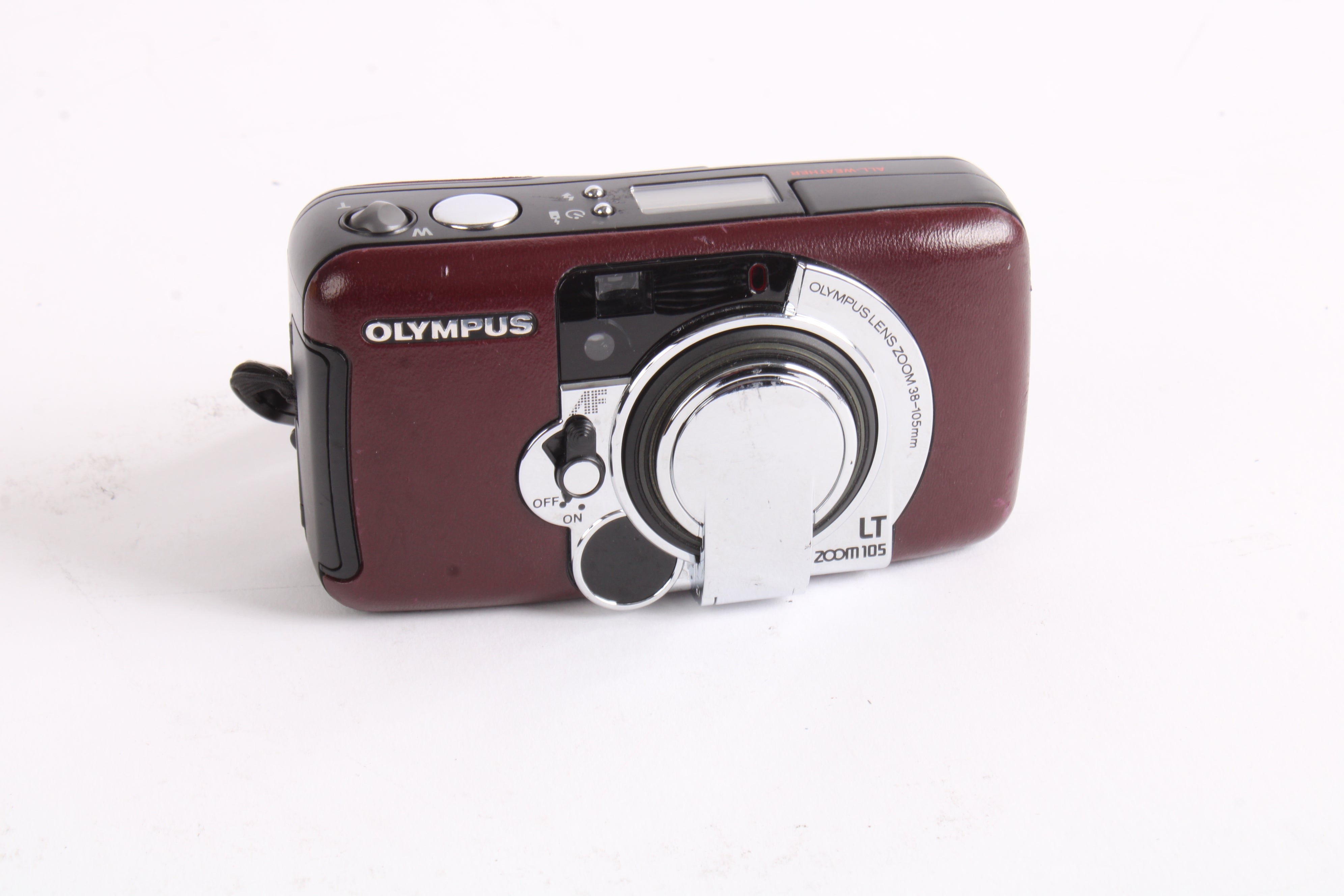 Olympus LT Zoom 105 Burgandy Film Camera – NTC Tech