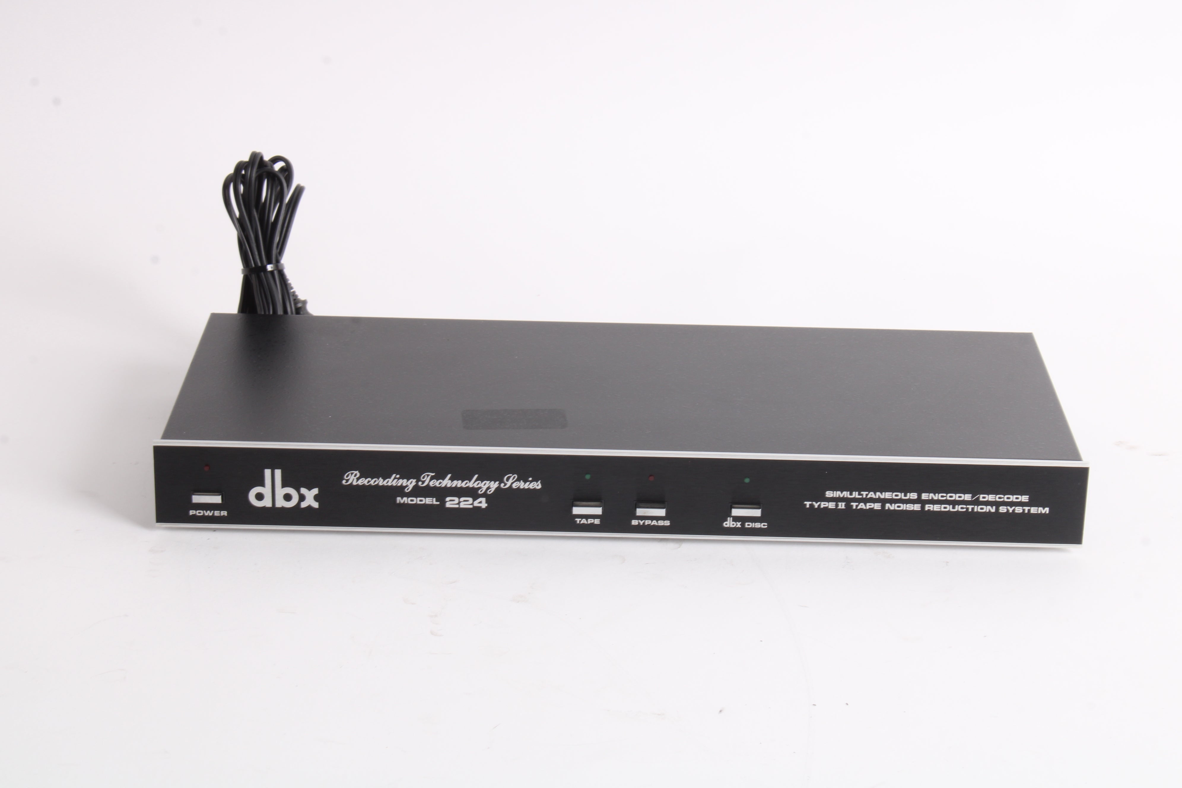 Simultaneous Encoding DBX 224 Simultaneous Encode Decode Type II Tape Noise Reduction System ...