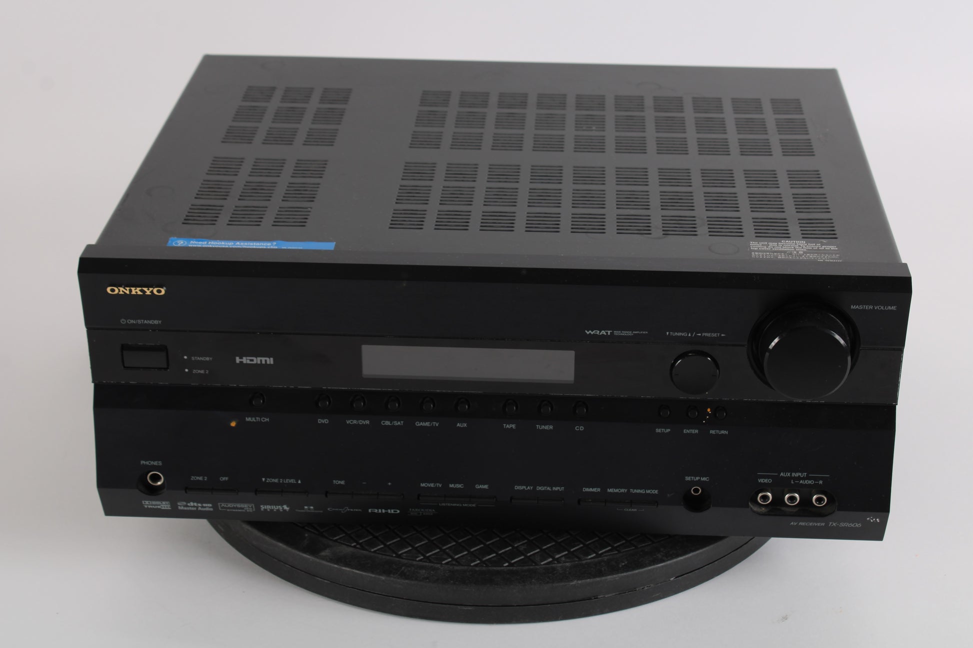 Onkyo TX SR606 AV Sound Receiver NTC Tech onkyo-tx-sr606-av-sound-receiver-ntc-tech
