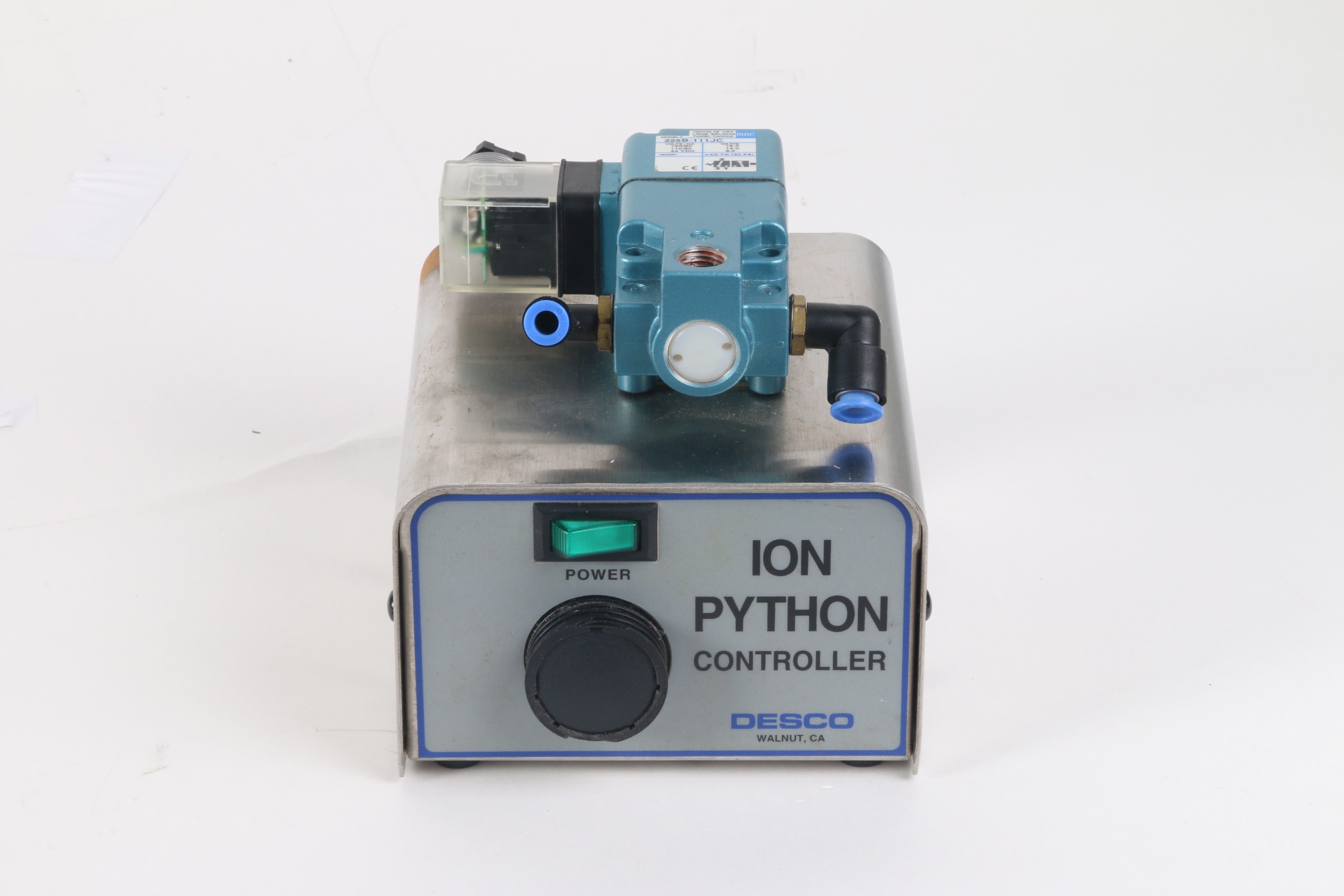 python controller,plc,python programmable control,... Desco A60310 Ion Python Controller With MAC 225B-111JC Valve – NTC Tech