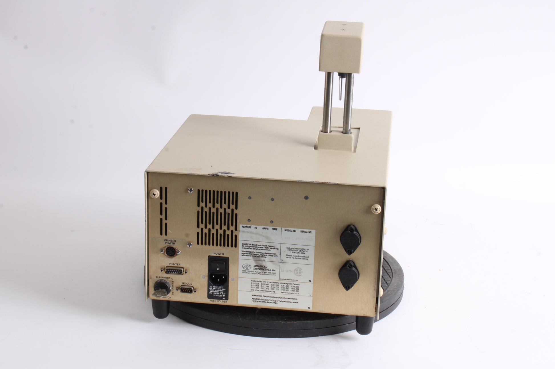 Advanced Instruments 3D3 Osmometer AS IS NTC Tech