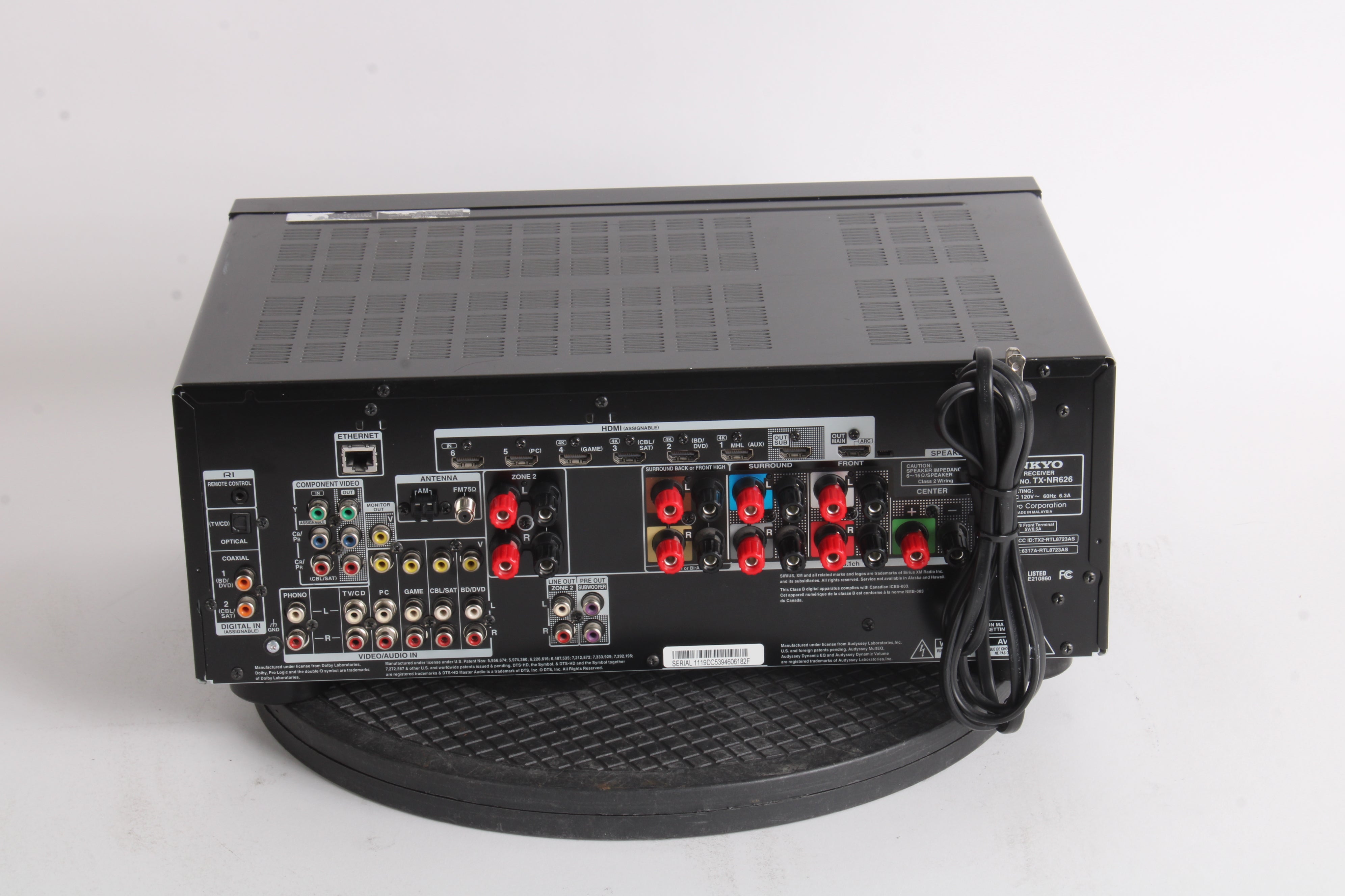 Onkyo TX-NR626 AV Home Theater Receiver – NTC Tech