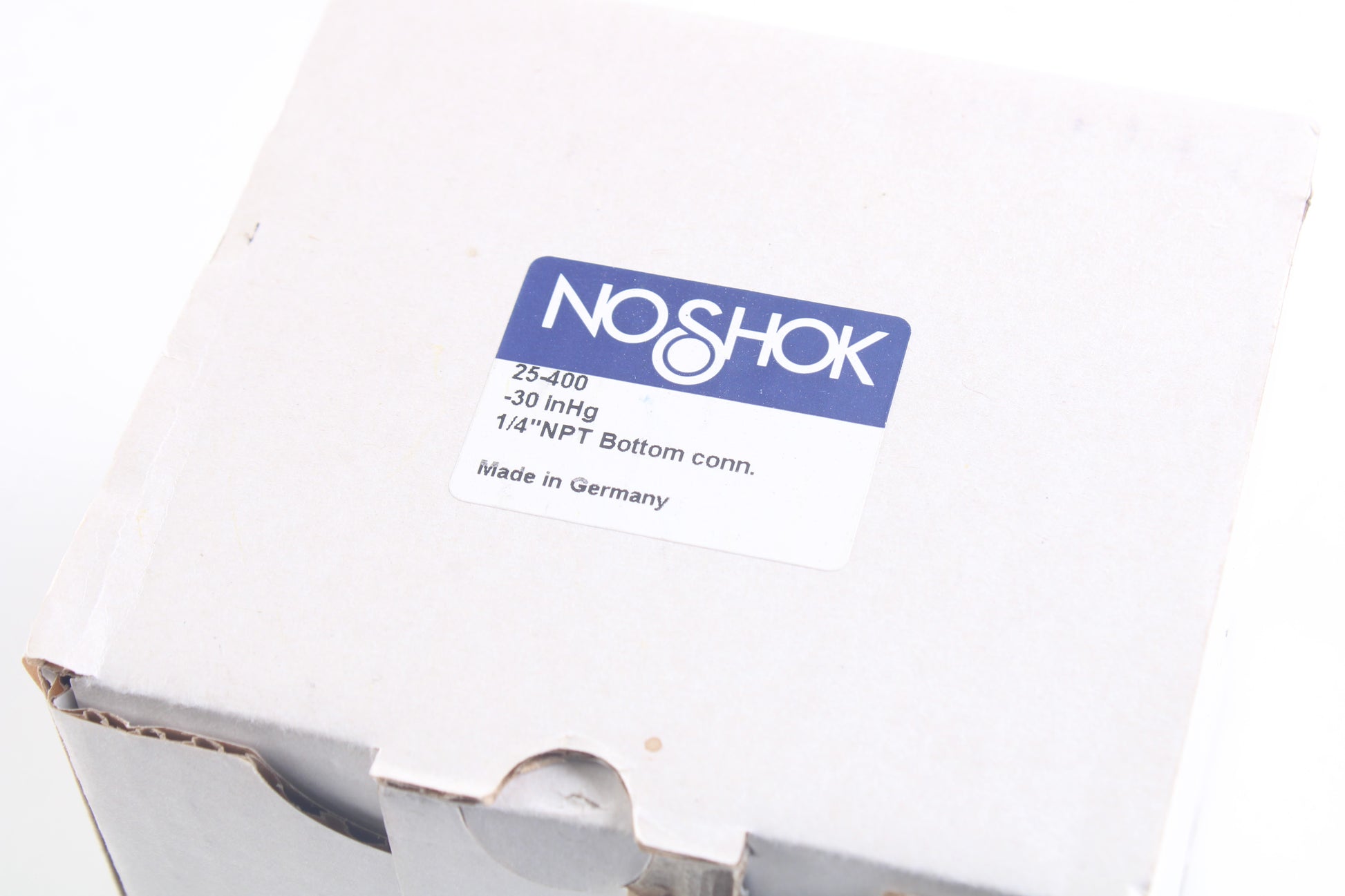 NoShok 25-400, -30 InHg 1/4