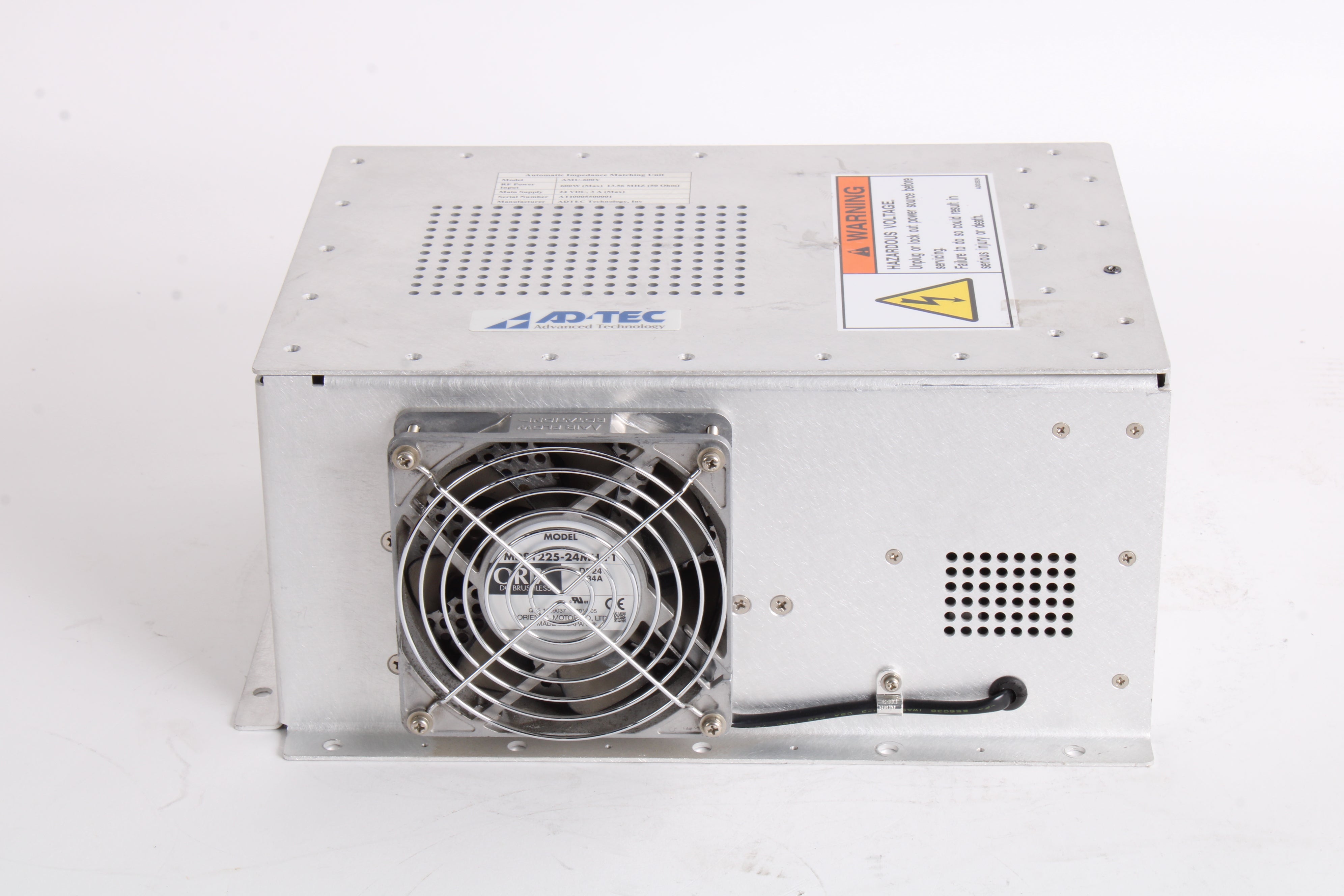 Adtec AMU-600Y Automatic Impedance Matching Unit 600W Max 13.56MHZ