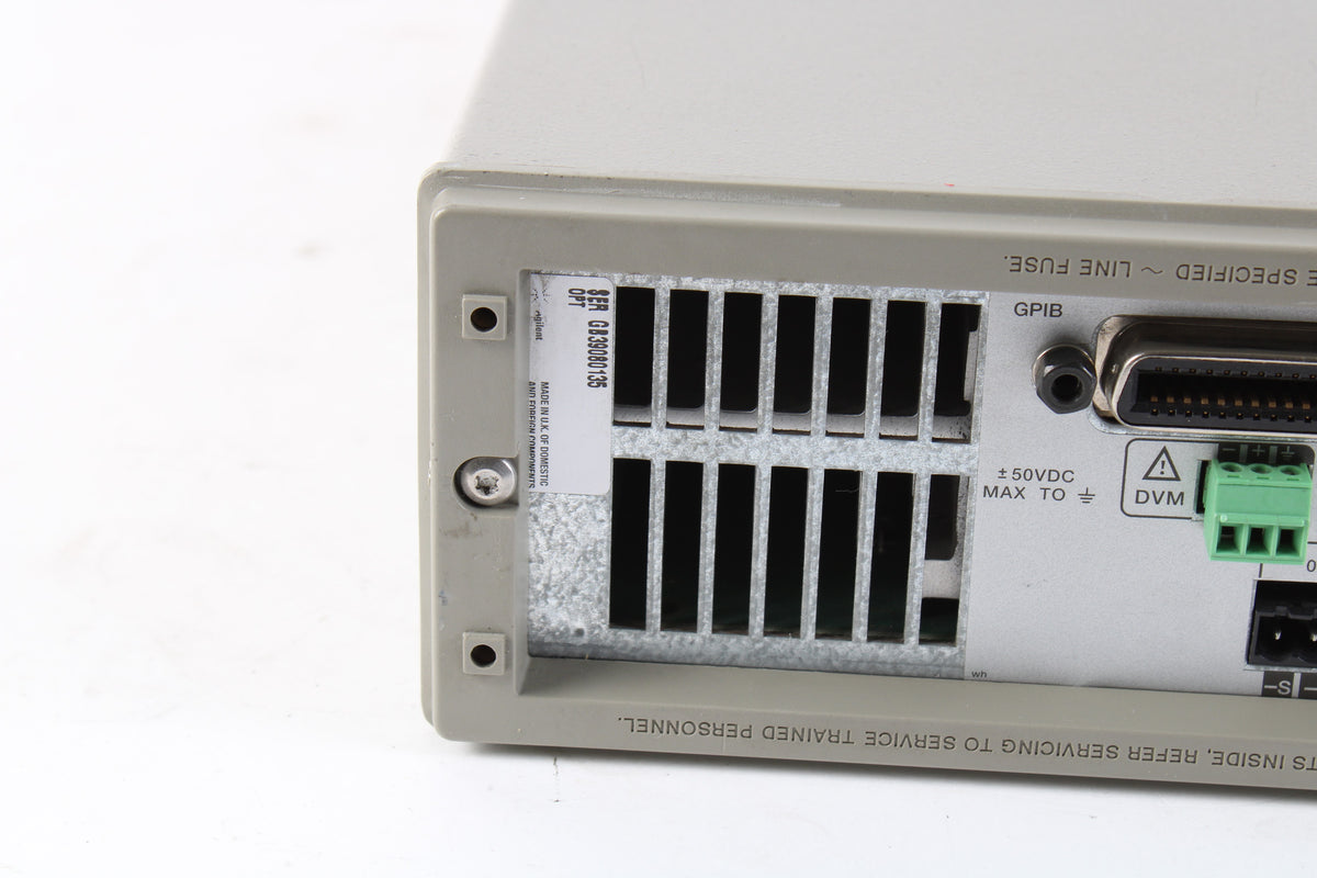 Keysight 6511 Module HP / Agilent / Keysight 66311D Mobile Communications DC Source - Fair ...