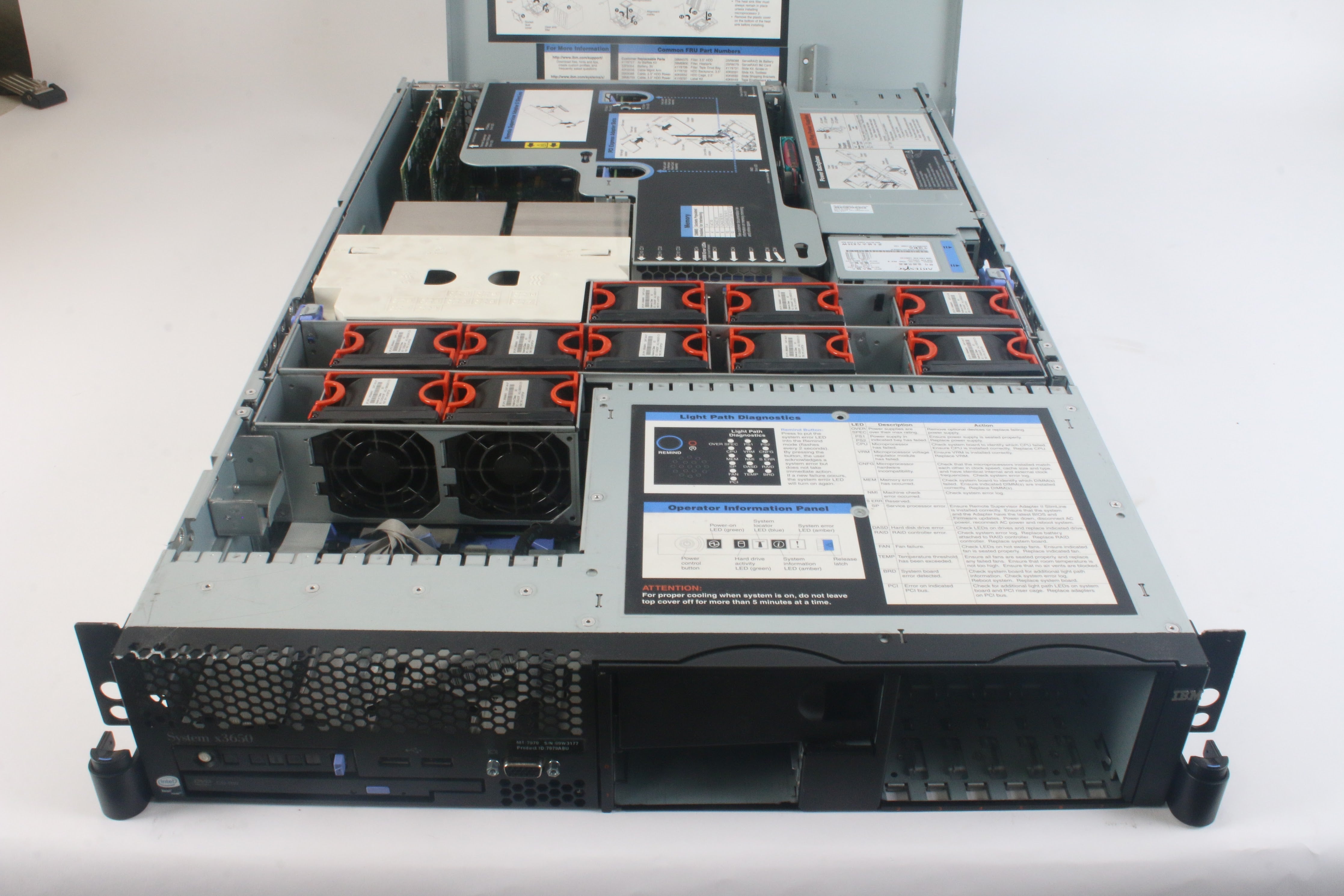 IBM System x3650 AC1 Intel Xeon E5335 @ 2.00GHz / 44GB Ram / No HDD â NTC Tech