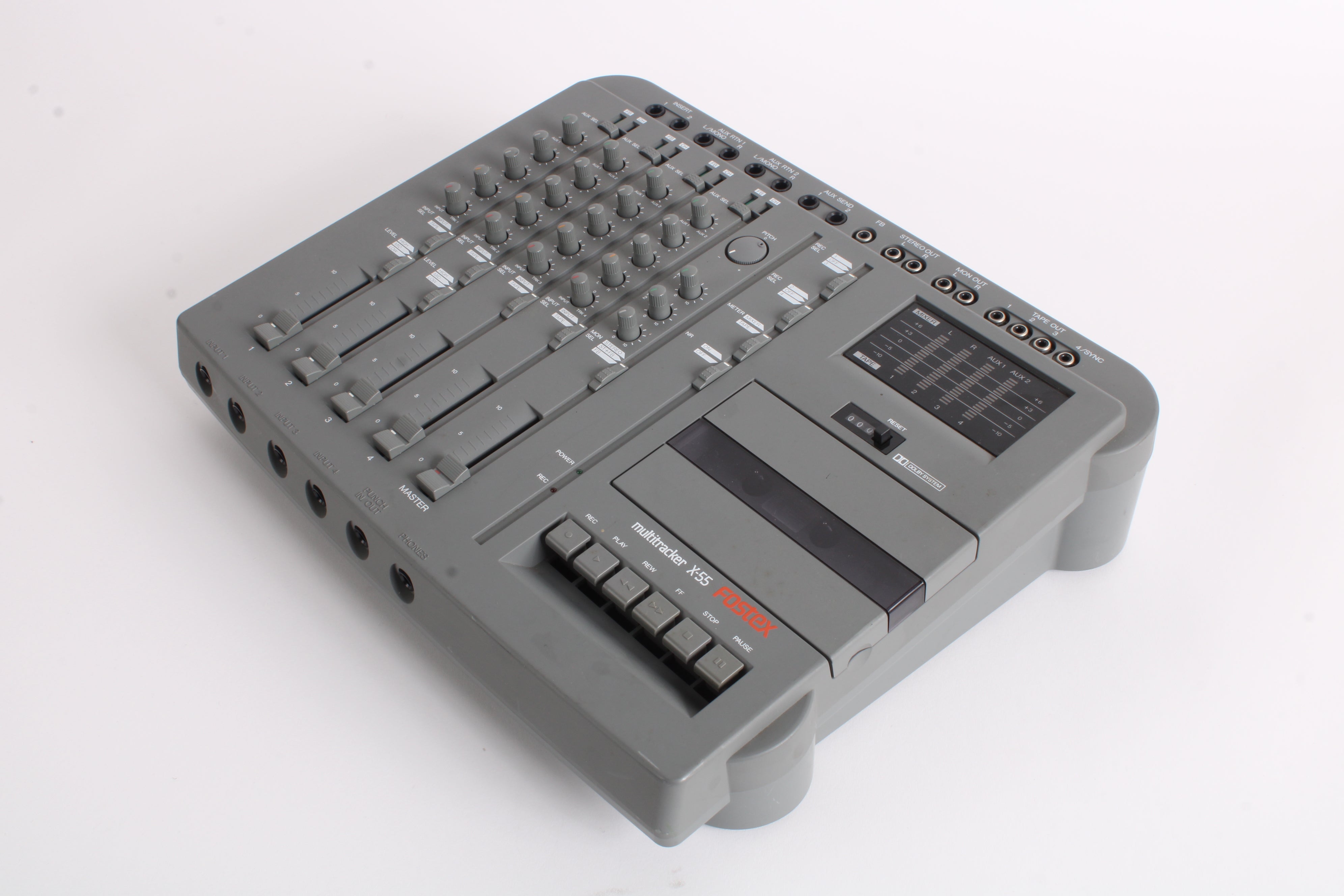 Fostex X-55 Track Multitracker Recorder Mixer - AS IS – NTC Tech