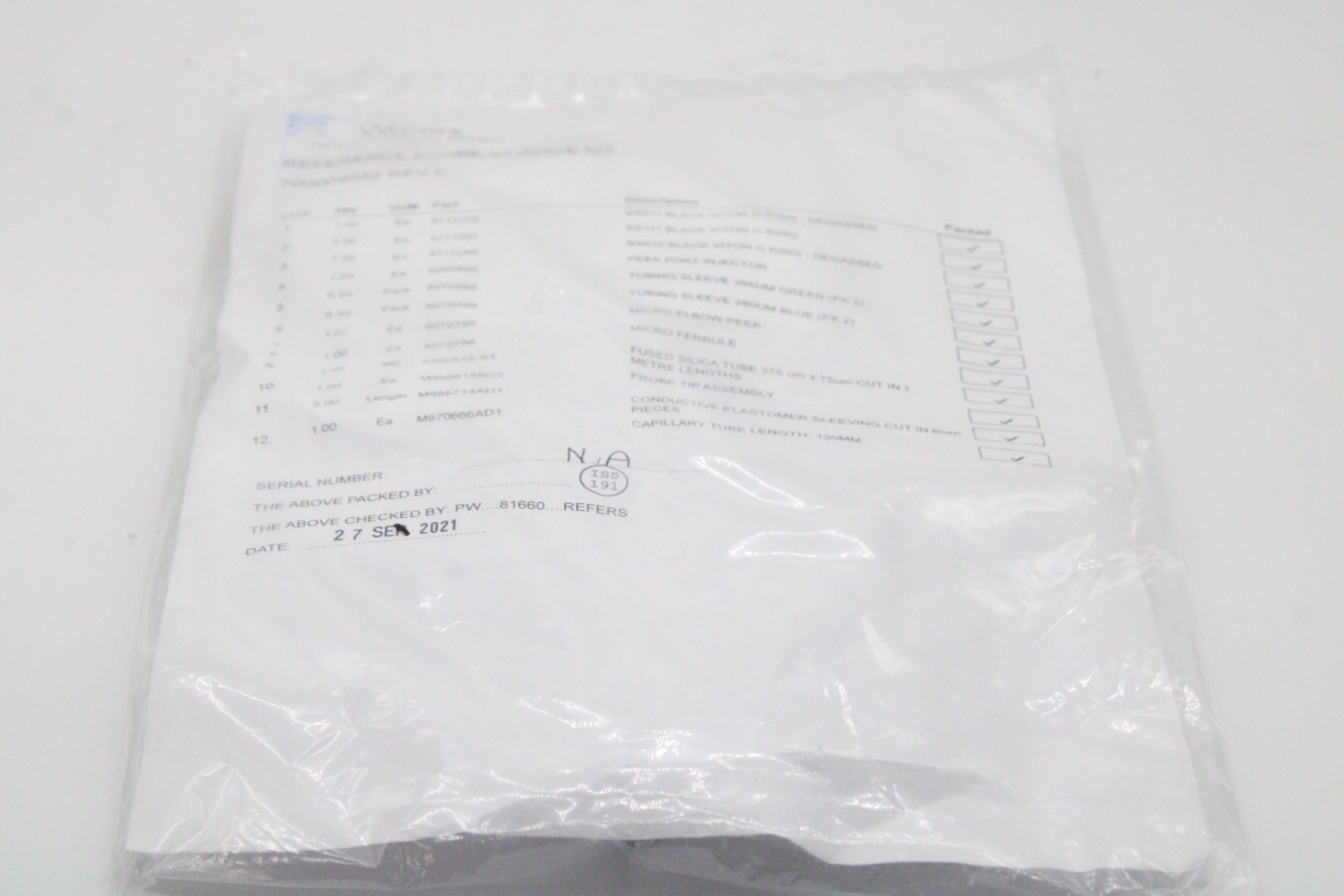 Waters 700005052 Rev C Reference Probe Service Kit - NEW – NTC Tech