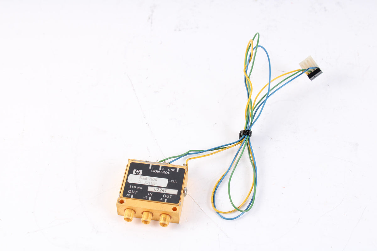 HP / Agilent / Keysight 5086-7870 RF Switch – NTC Tech