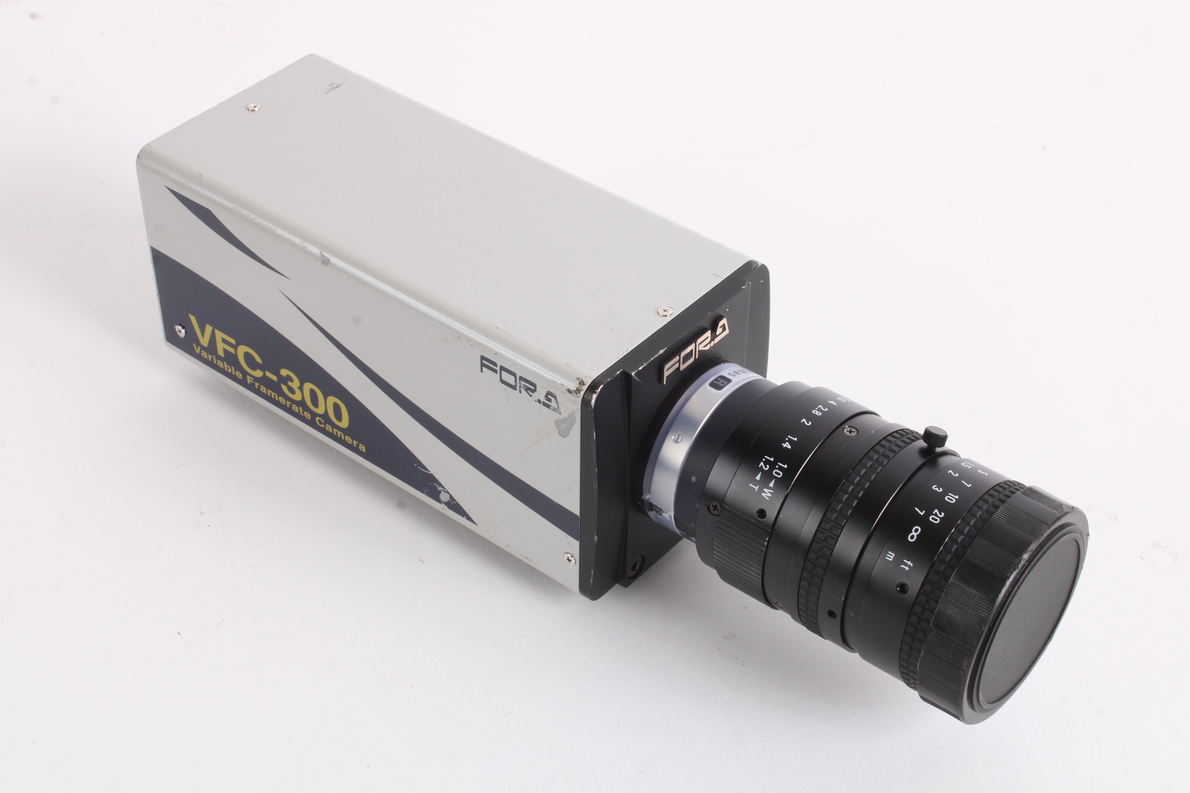 FOR.A VFC300M256 Variable Framerate Camera W/ Pentax TV Zoom Lens 8-48 ...
