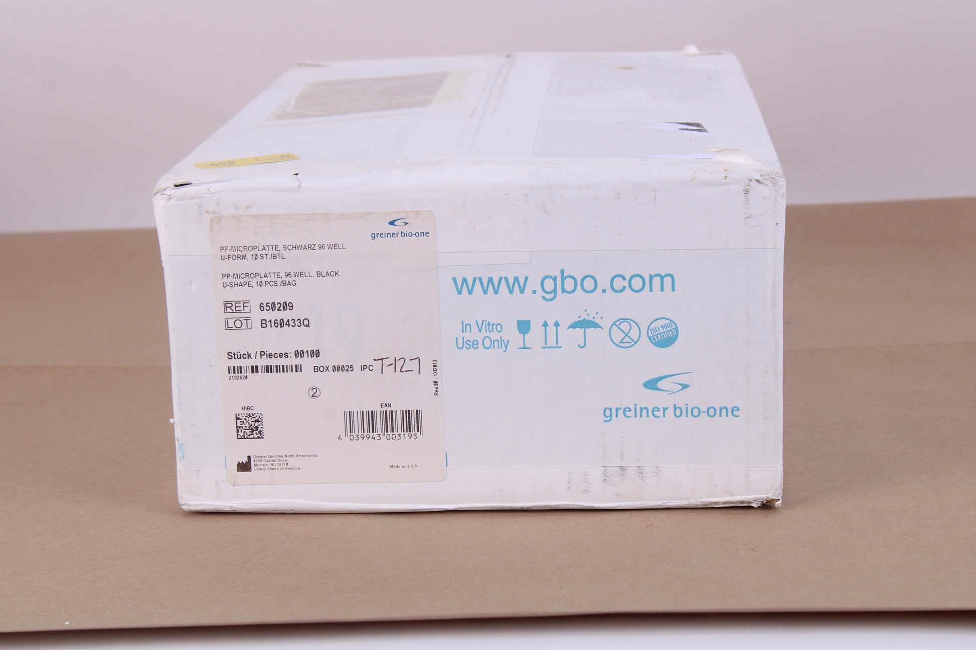 SigmaAldrich M7935100EA Greiner 96 Well Plates Polypropylene NEW