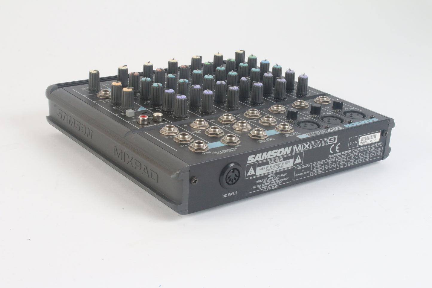 Samson MixPad9 Professional Compact 9-Channel Mixer – NTC Tech