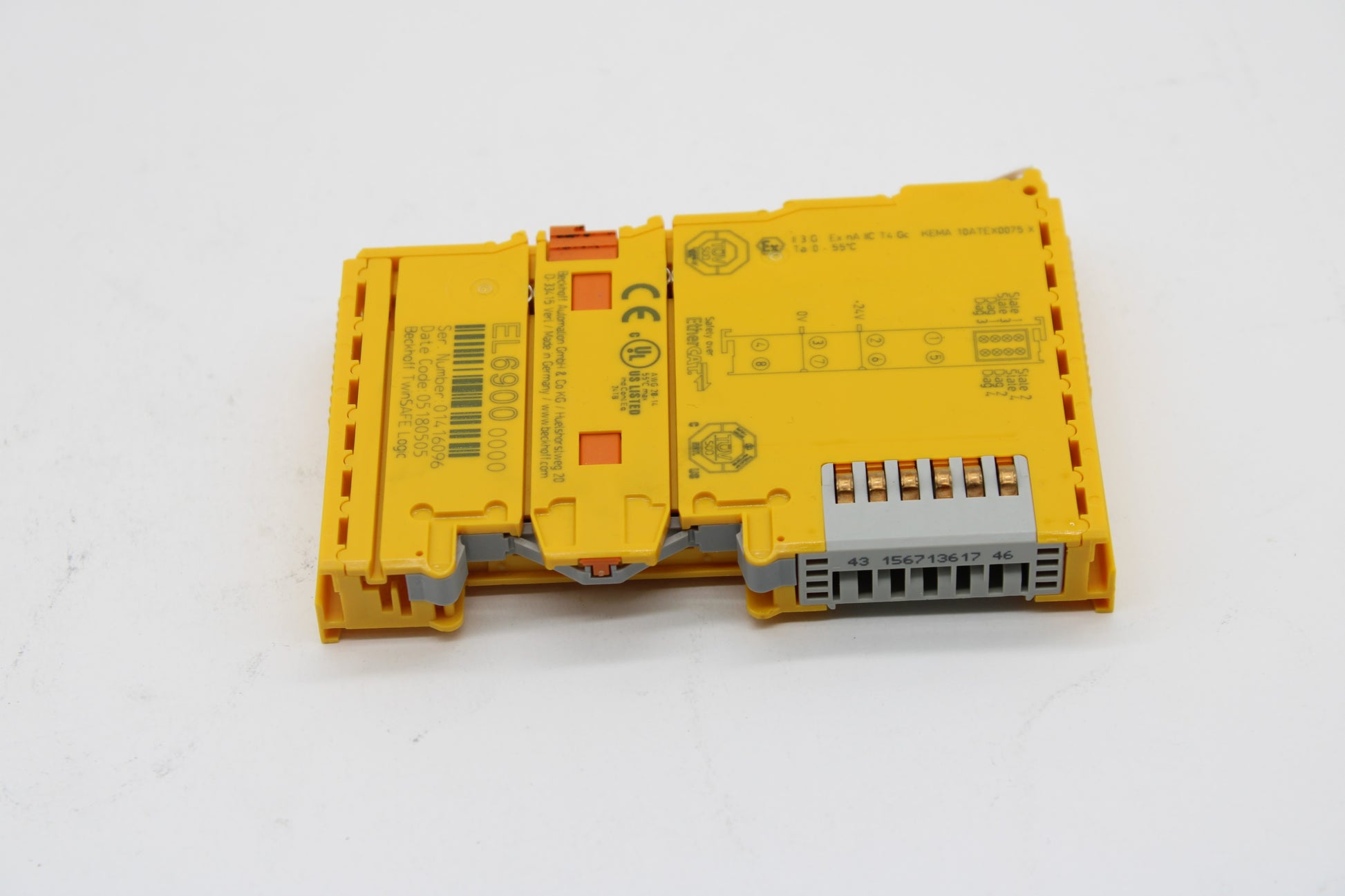 Beckhoff EL6900 TwinSAFE Logic Module / EtherCAT Terminal / Horizontal ...
