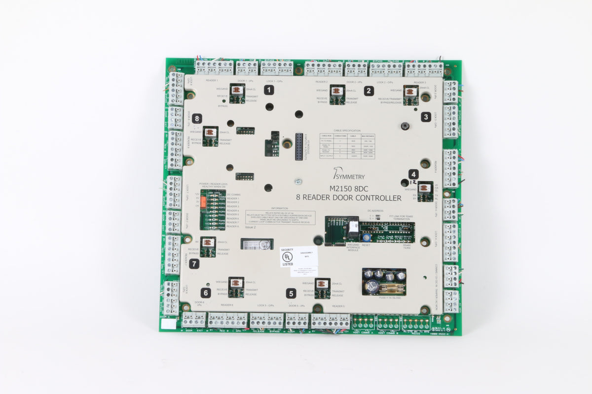Pmtronics Wiegand Module Symmetry M2150 8DC 8 Reader Door Controller W/ Wiegand Interface Modul ...