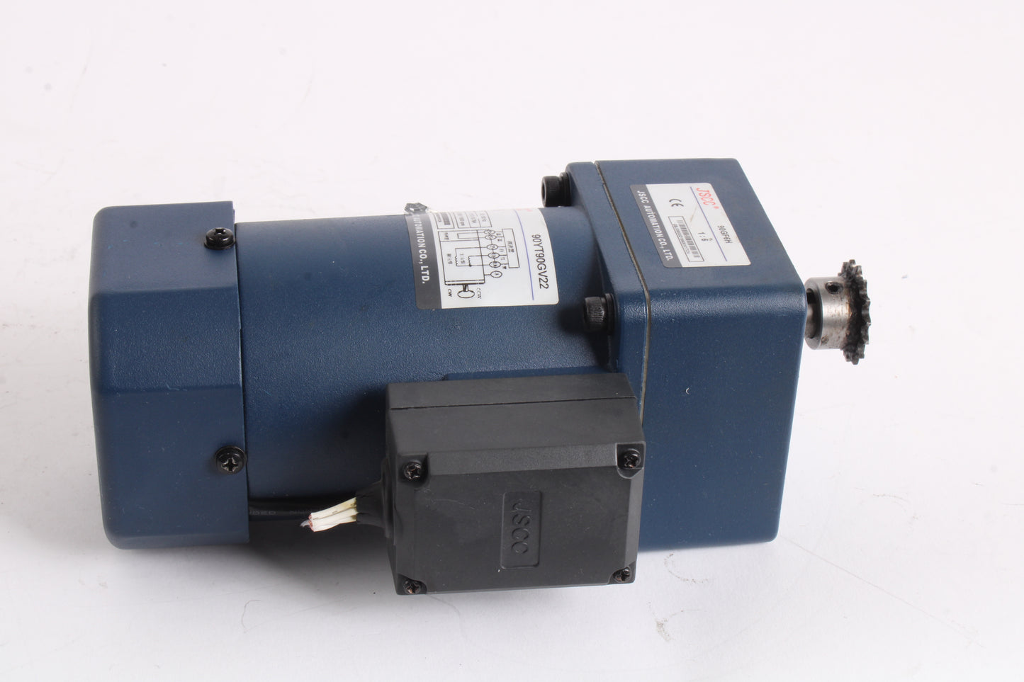 JSCC 90YT90GV22 Servo Motor With JSCC 90GF6H Gear Head – NTC Tech