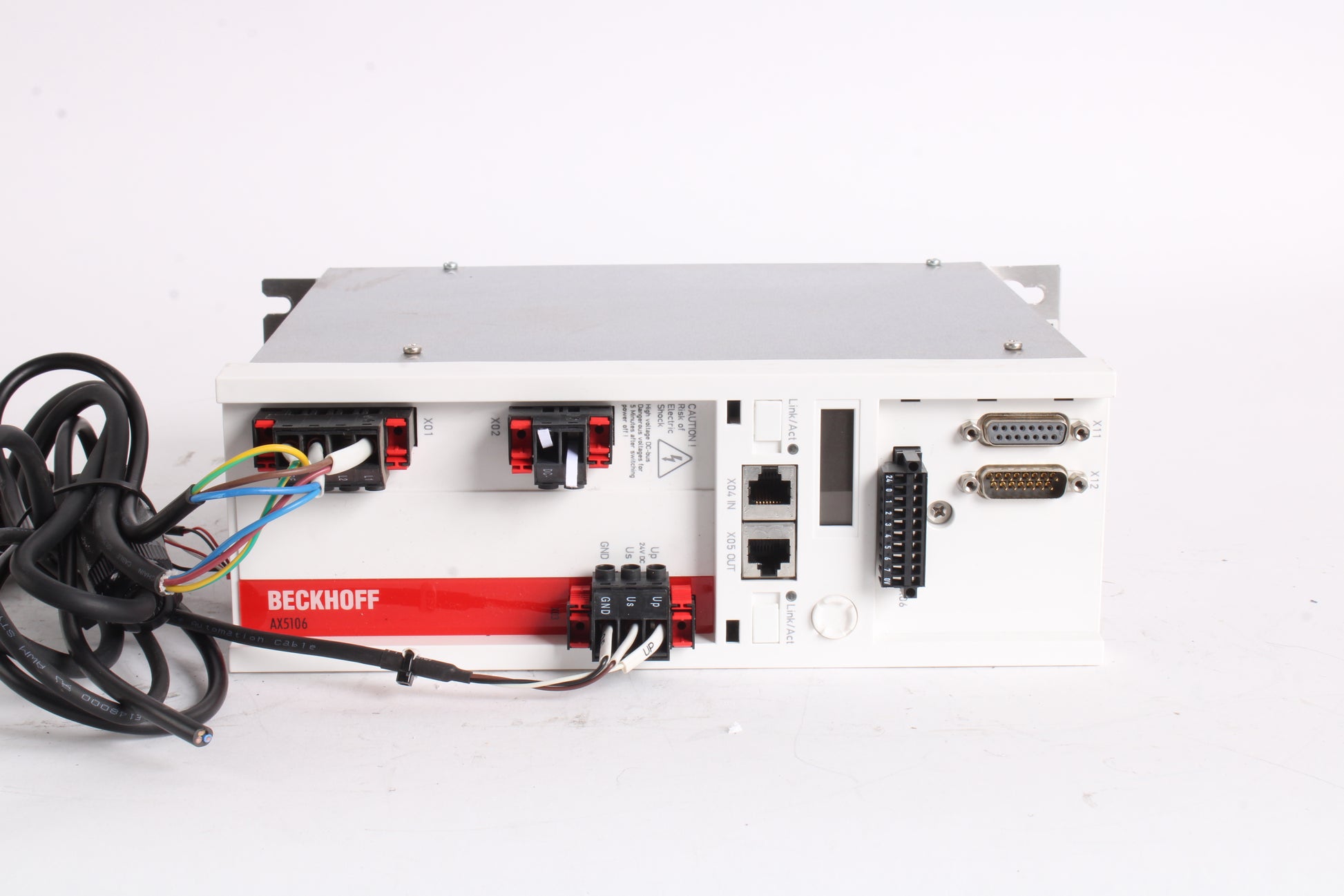 Beckhoff AX5106-0000-0202 Digital Compact Servo Drive - Missing Connec ...