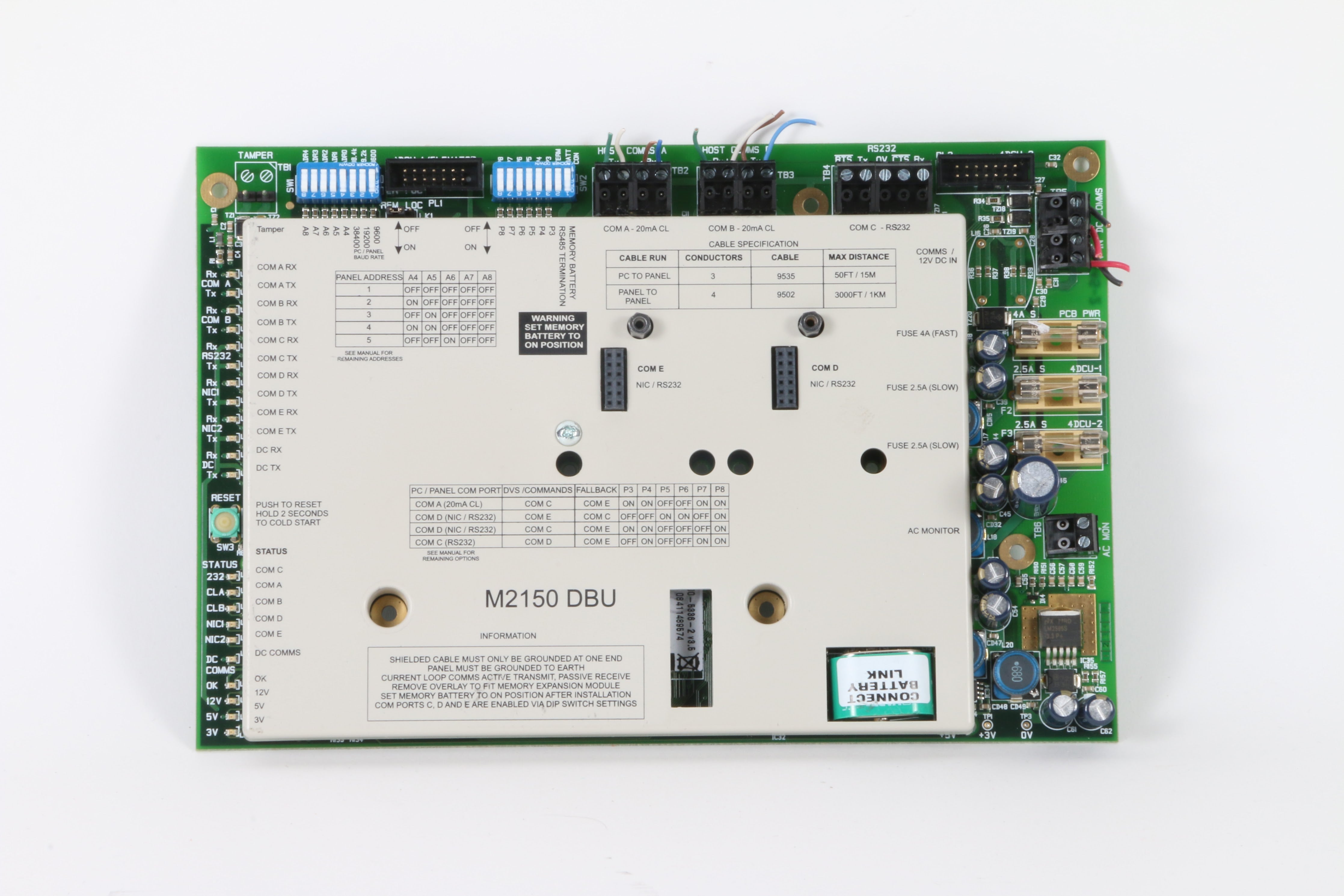 Amag M2150 DBU Database Unit Board – NTC Tech