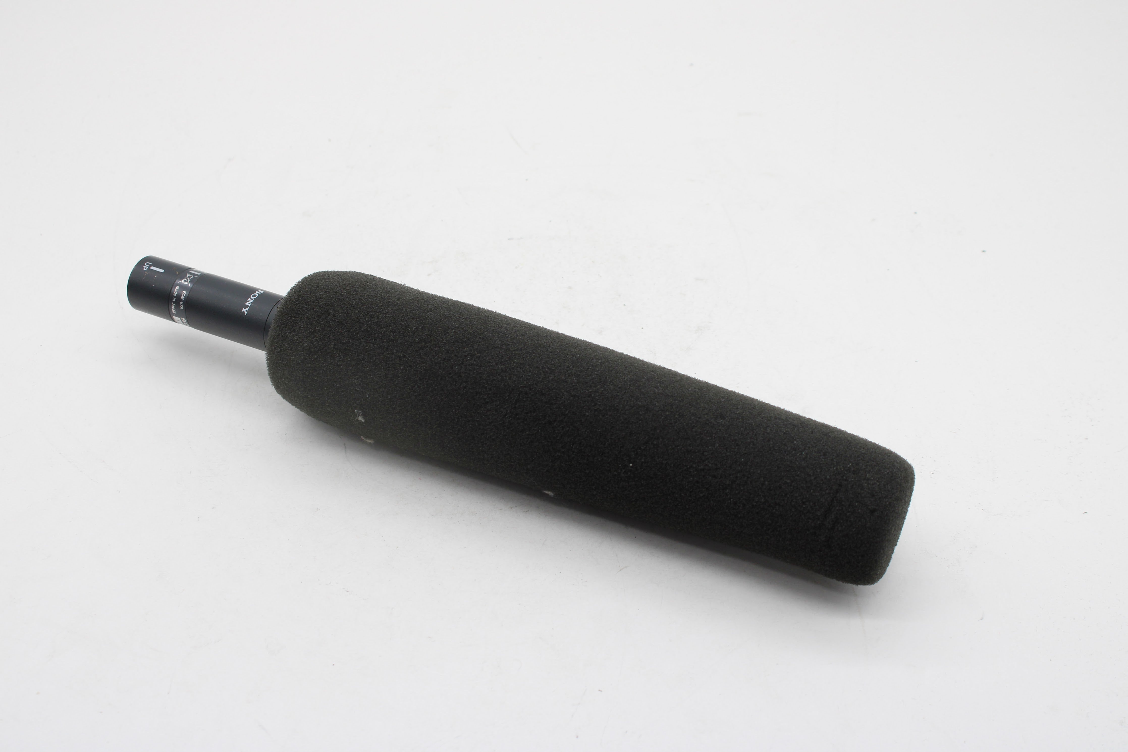 Sony ECM678 Short Shotgun Wired Electret Condenser Microphone With Win ...