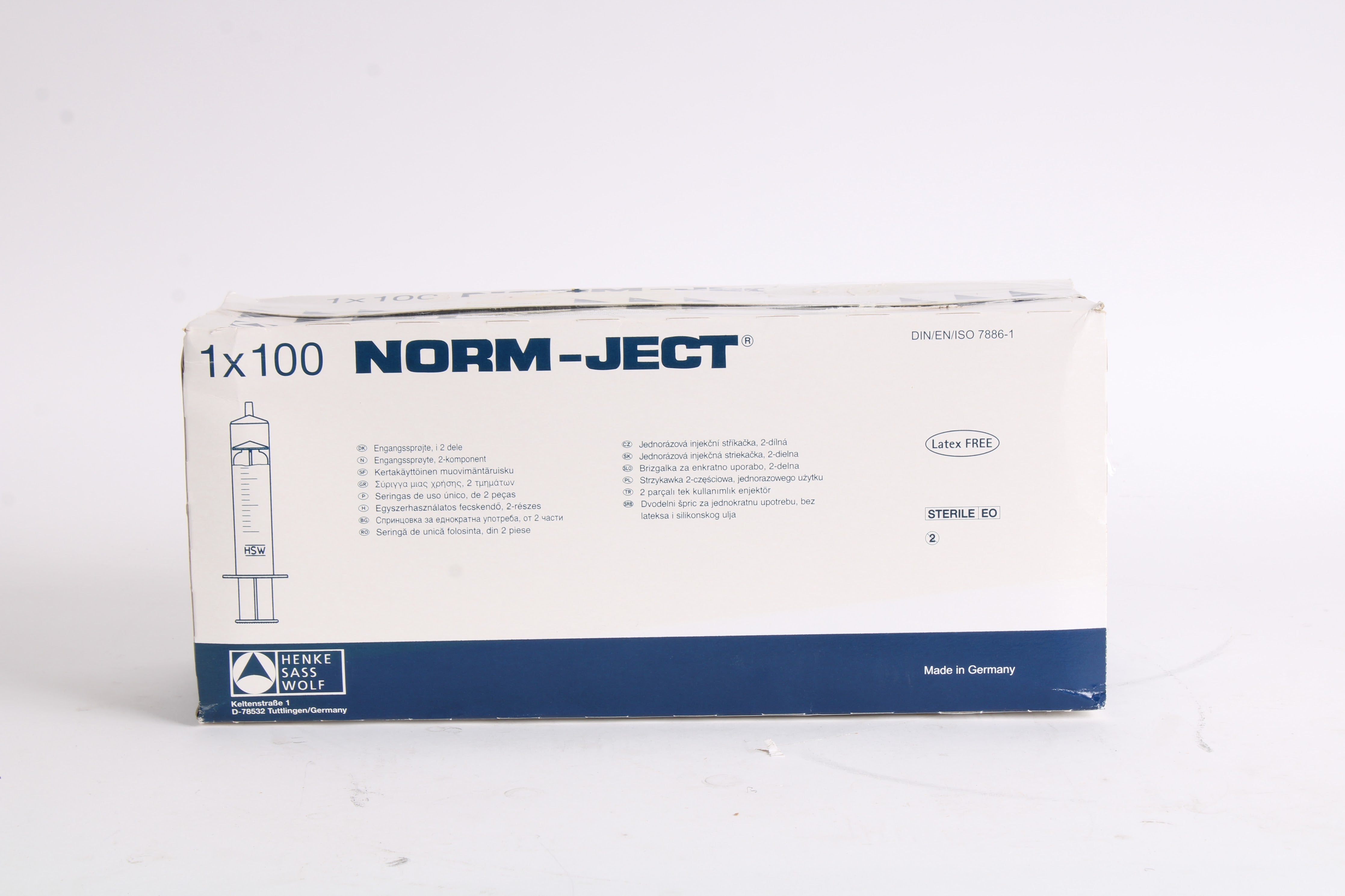 Norm Jet HSW Norm-Ject 4200-X00V0 20mL Luer Lock 100 Count - NEW – NTC Tech