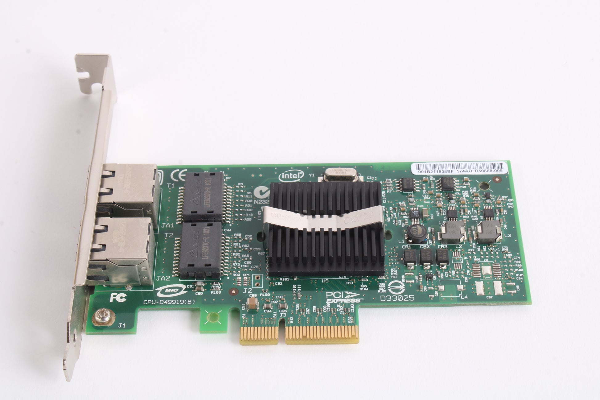 Intel Pro/1000 PT Dual-Port Server Adapter EXPI9402PTBLK Interface Car ...