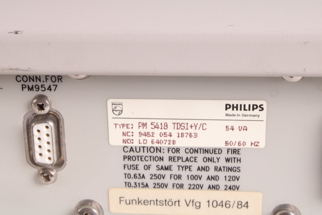 Philips PM5418 Color TV Pattern Generator - Fair Condition – NTC Tech