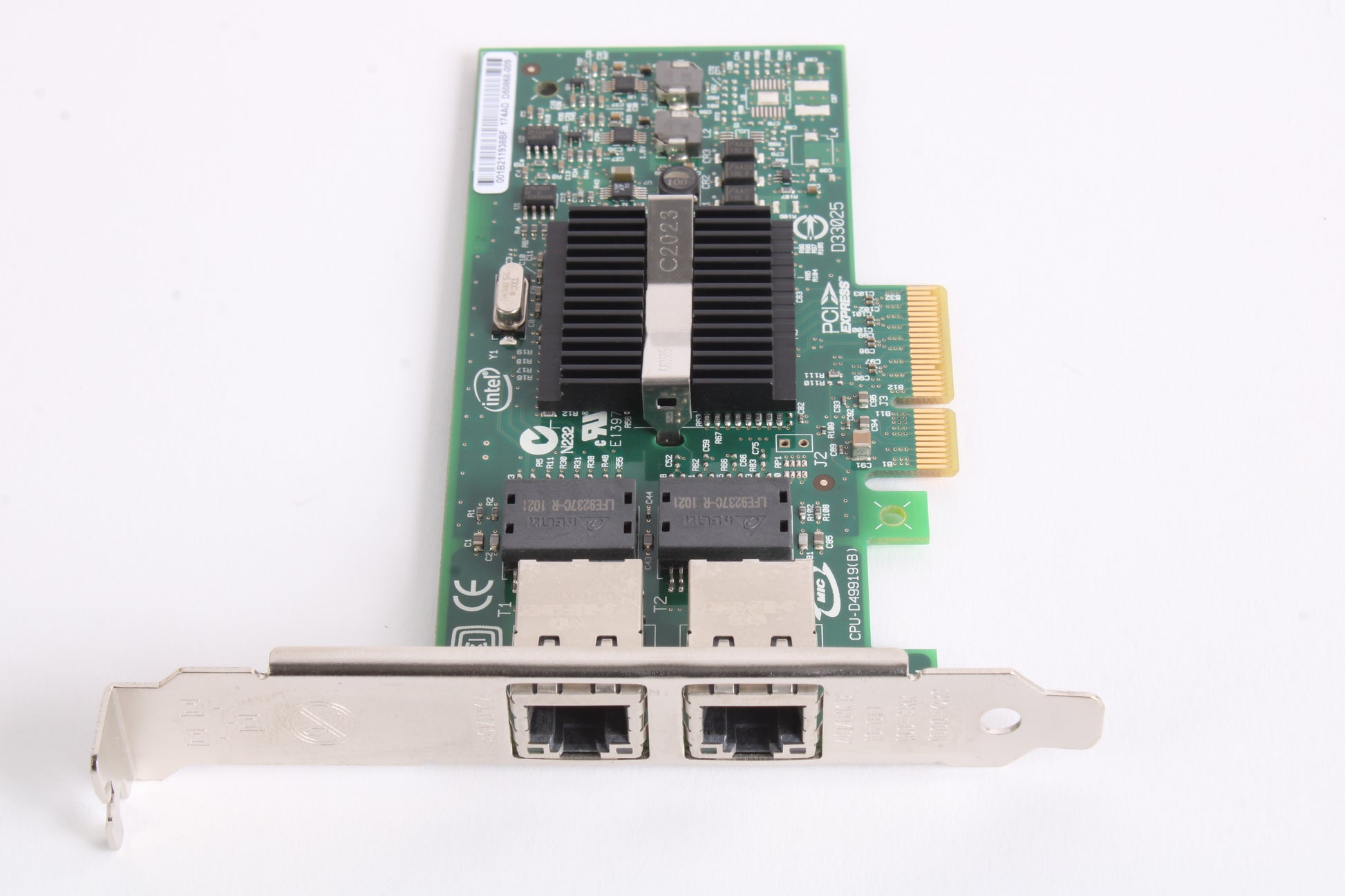 Intel Pro/1000 PT Dual-Port Server Adapter EXPI9402PTBLK Interface Car ...