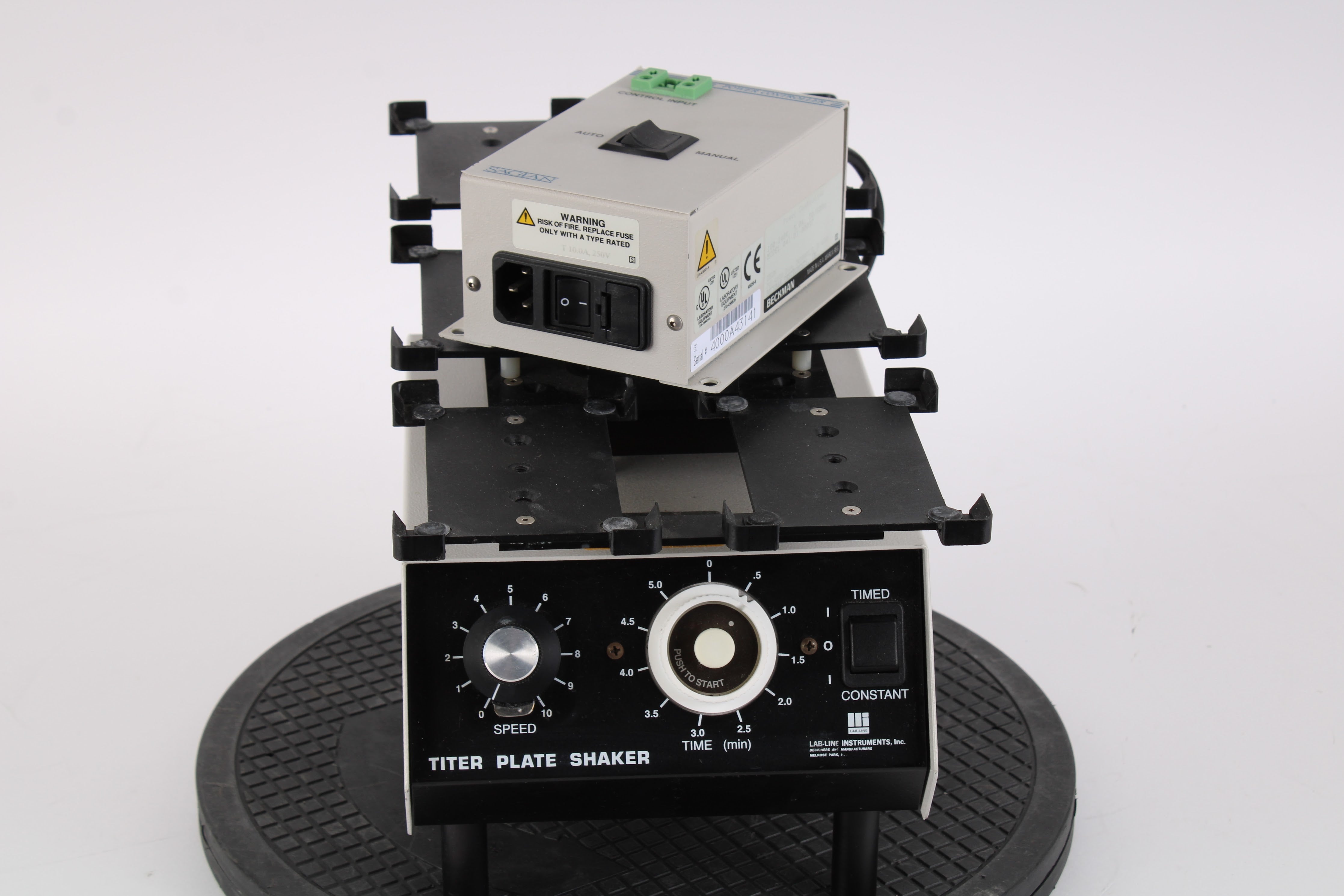 Lab-Line Instruments 4625SAG Titer Plate Shaker W/ 041-03-00097 Power ...