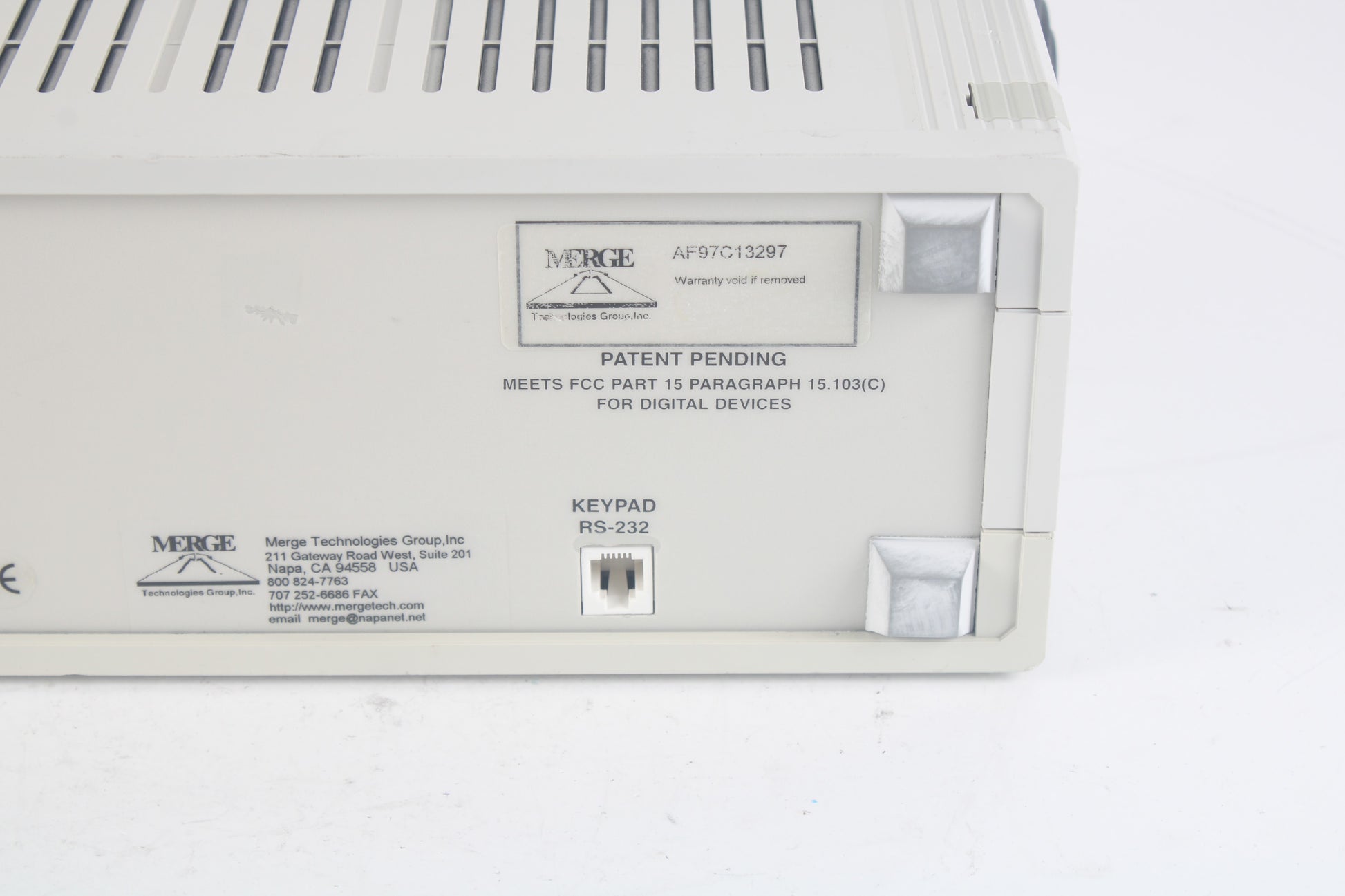 Merge Technologies ISDN 2000AF Basic Rate Interface Central Office Emu ...