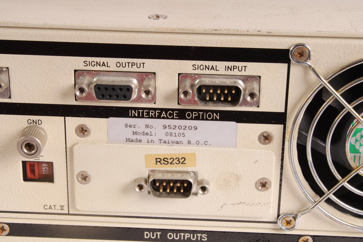 Associated Research OMNIA 08105 Electrical Safety Compliance Analyzer