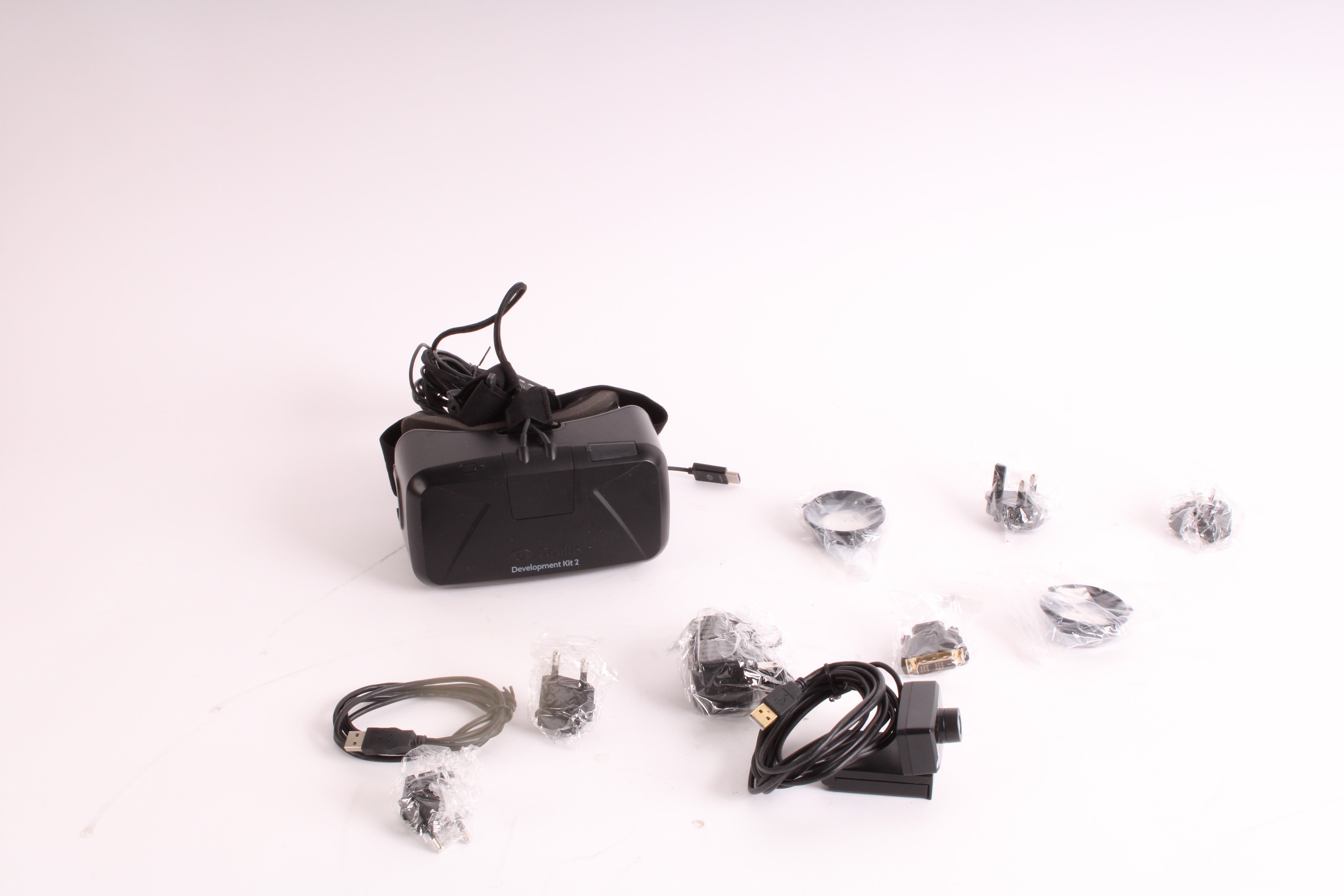 Oculus VR Rift DK2 (Development Kit 2) W/Oculus Positional Tracker & A ...