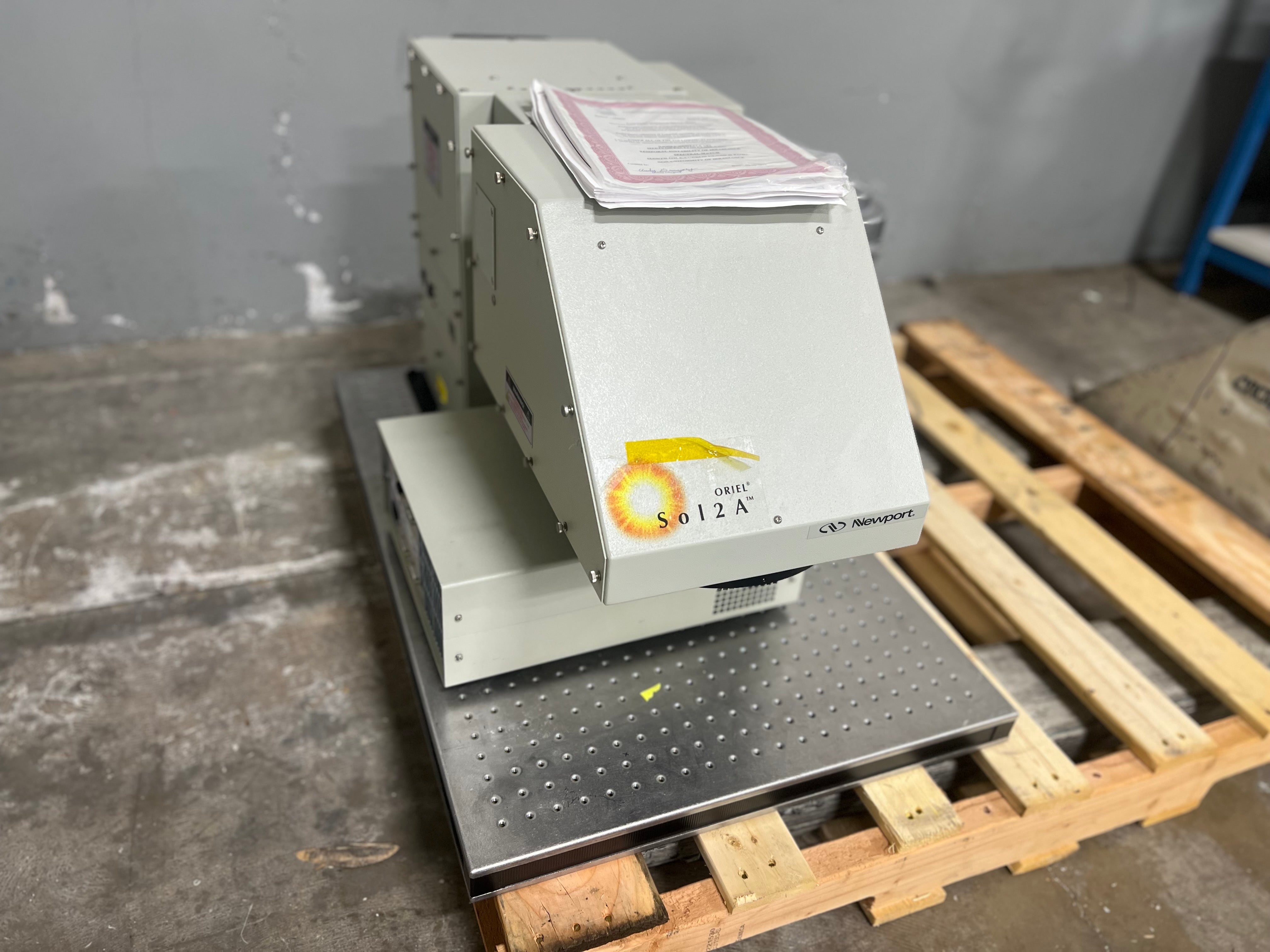 Solar Simulator Newport Newport 94062A 94061A SOL2A Class ABA Solar Simulator W/ 69920 ARC LAM ...