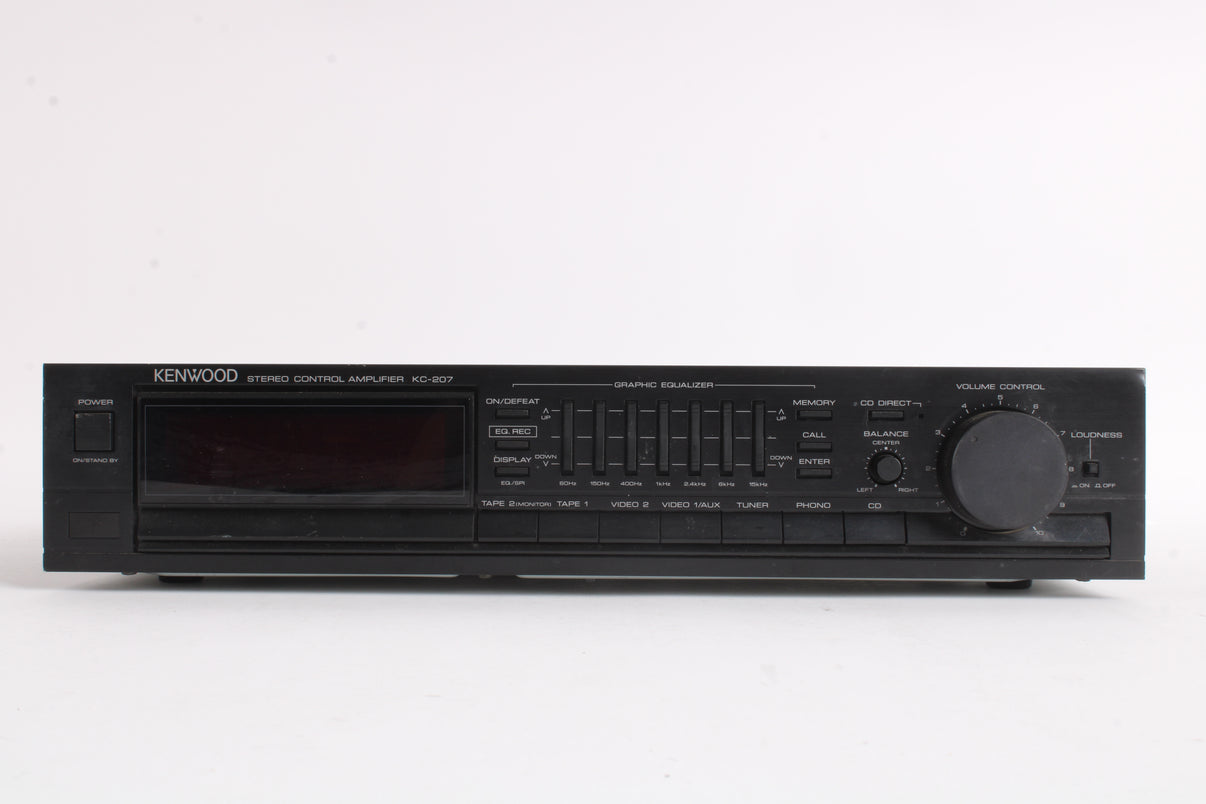 Kenwood KC207 Stereo Control Amplifier NTC Tech