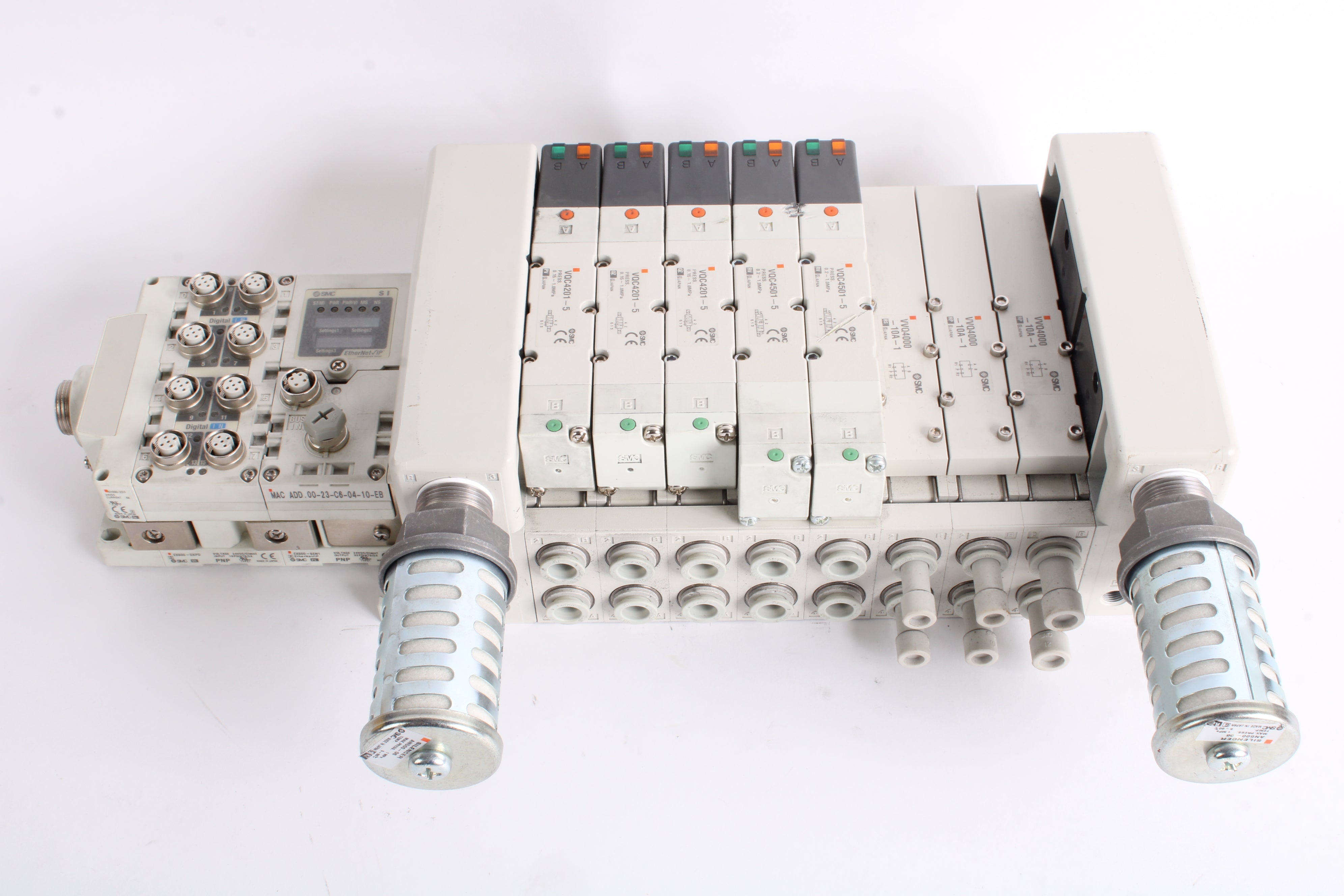 Smc Ex Module SMC EX600-ED3 + EX600-DXPD + EX600-SEN1 + 3x VQC4201-5 Plus More – NTC Tech