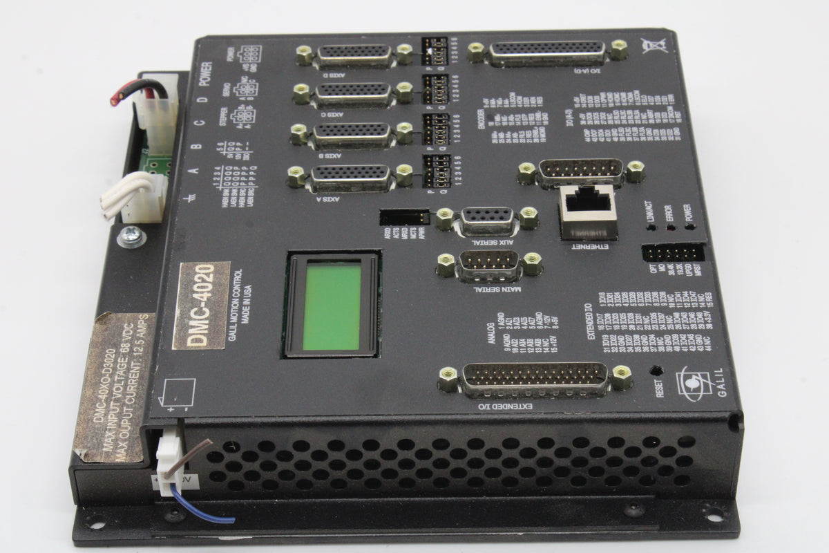 40xo Galil DMC-4020 Motion Control W/ DMC-40XO-D3020 Control Board – NTC Tech