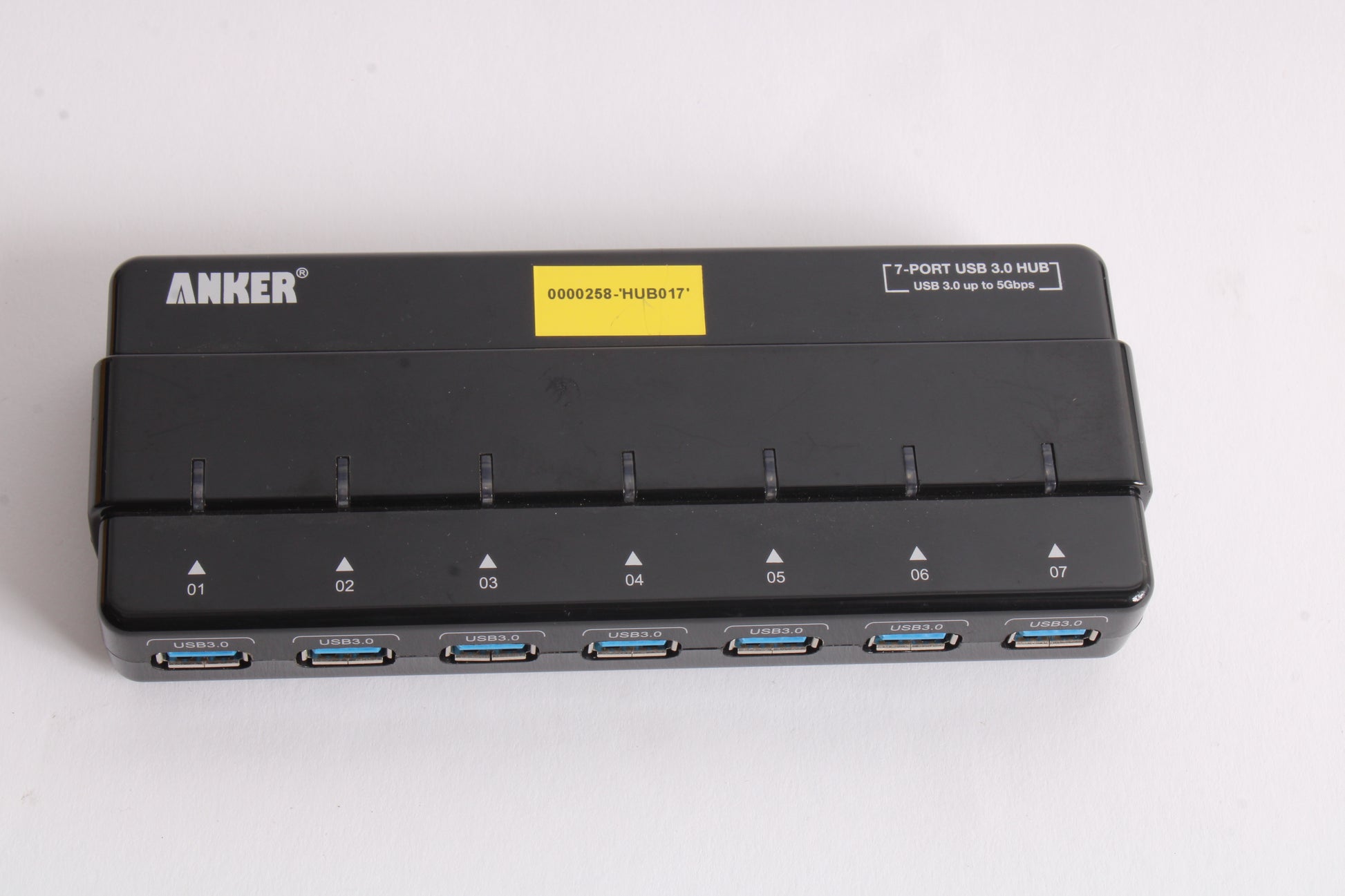 Anker H7928-U3 7 Port USB 3.0 HUB USB 3.0 up to 50GBps - No Power Adap ...